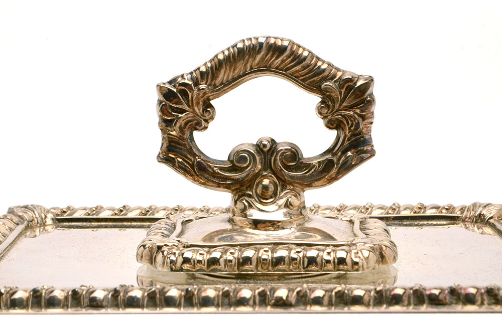 Three Silver Plated Covered Vegetable Dishes