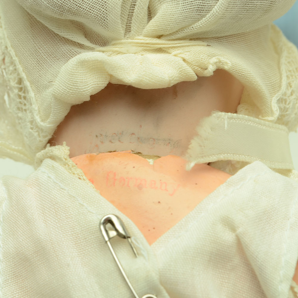 Collection of Porcelain Dolls some Antique