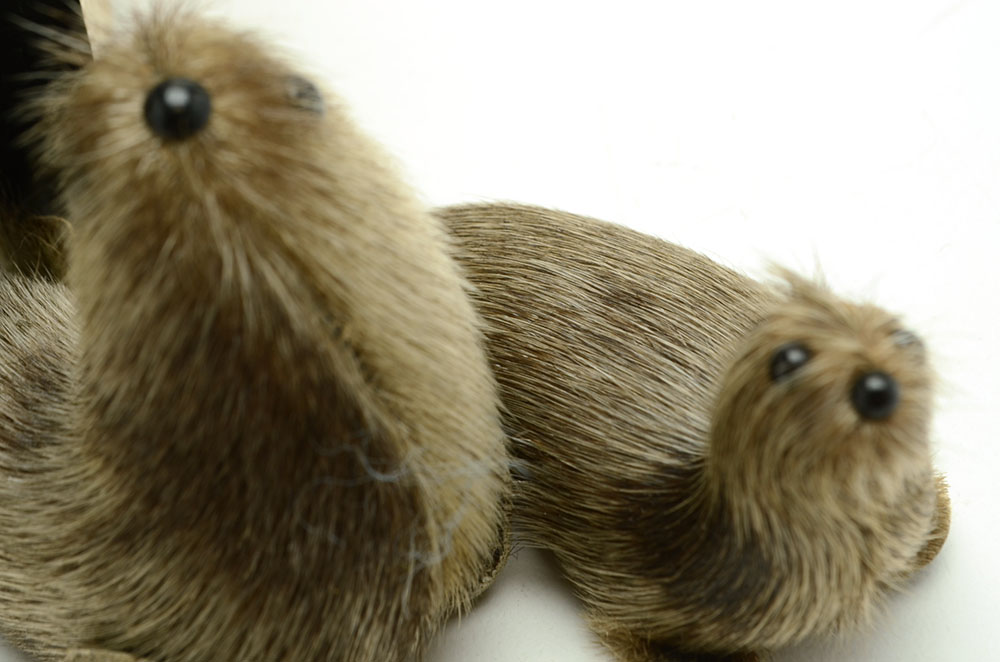 Small Chest with Alaskan Reindeer Horn Doll and More