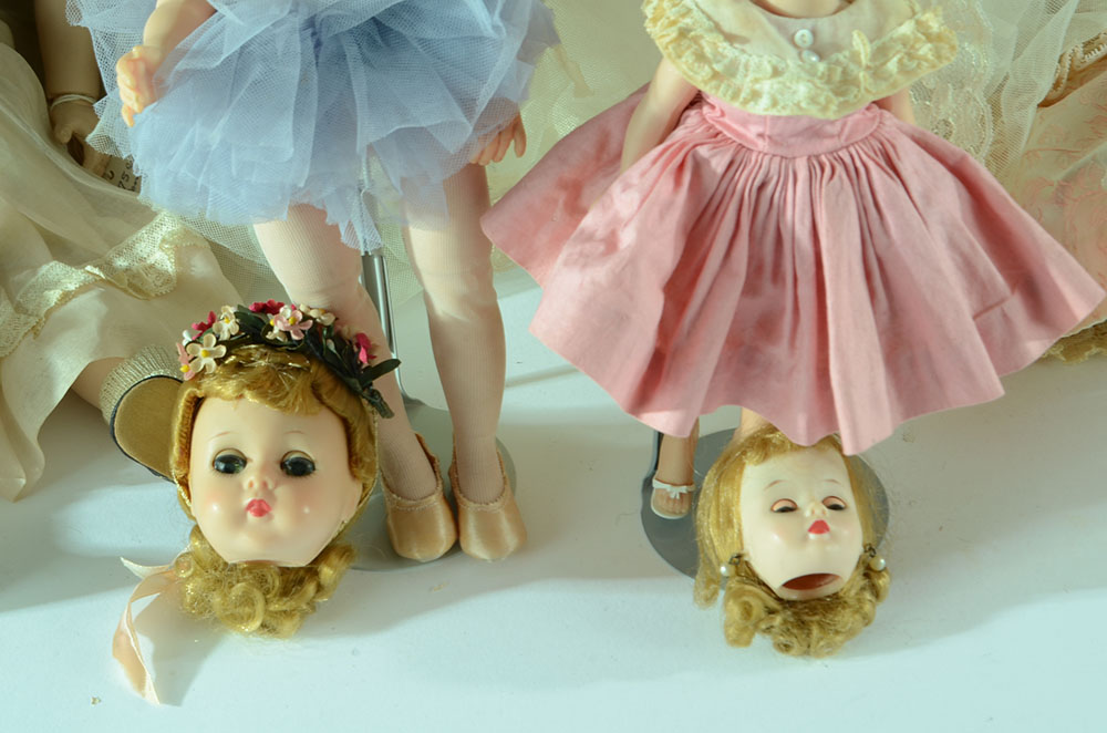 Collection of Vintage Madame Alexander Dolls