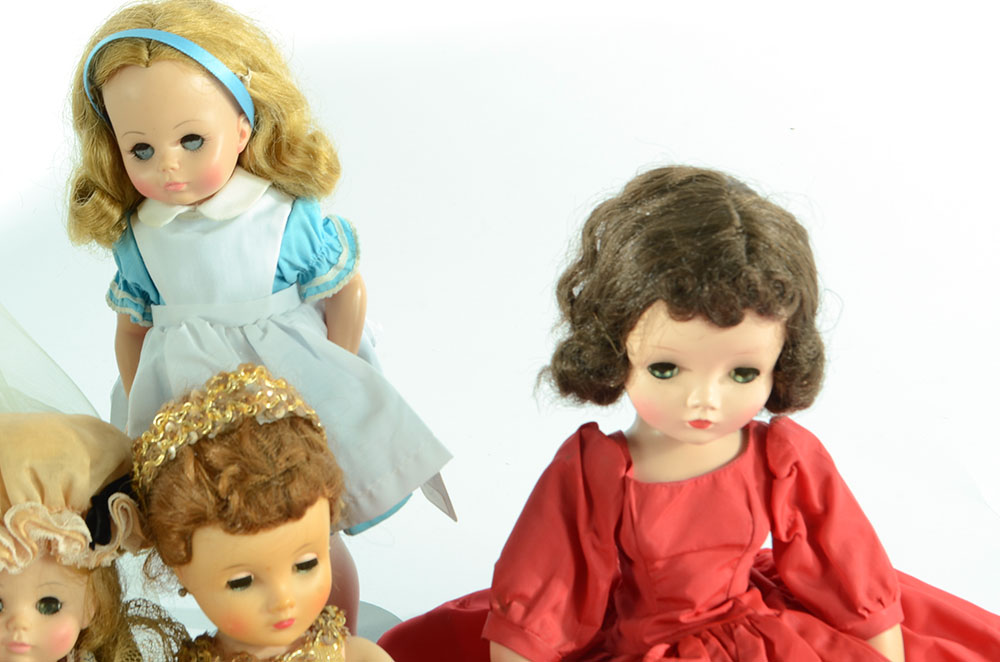 Collection of Vintage Madame Alexander Dolls