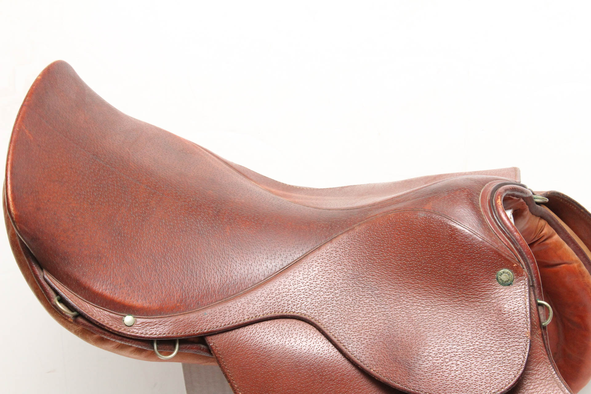 Vintage Pariani Milano Italian Leather Horse Saddle and Riding Accessories