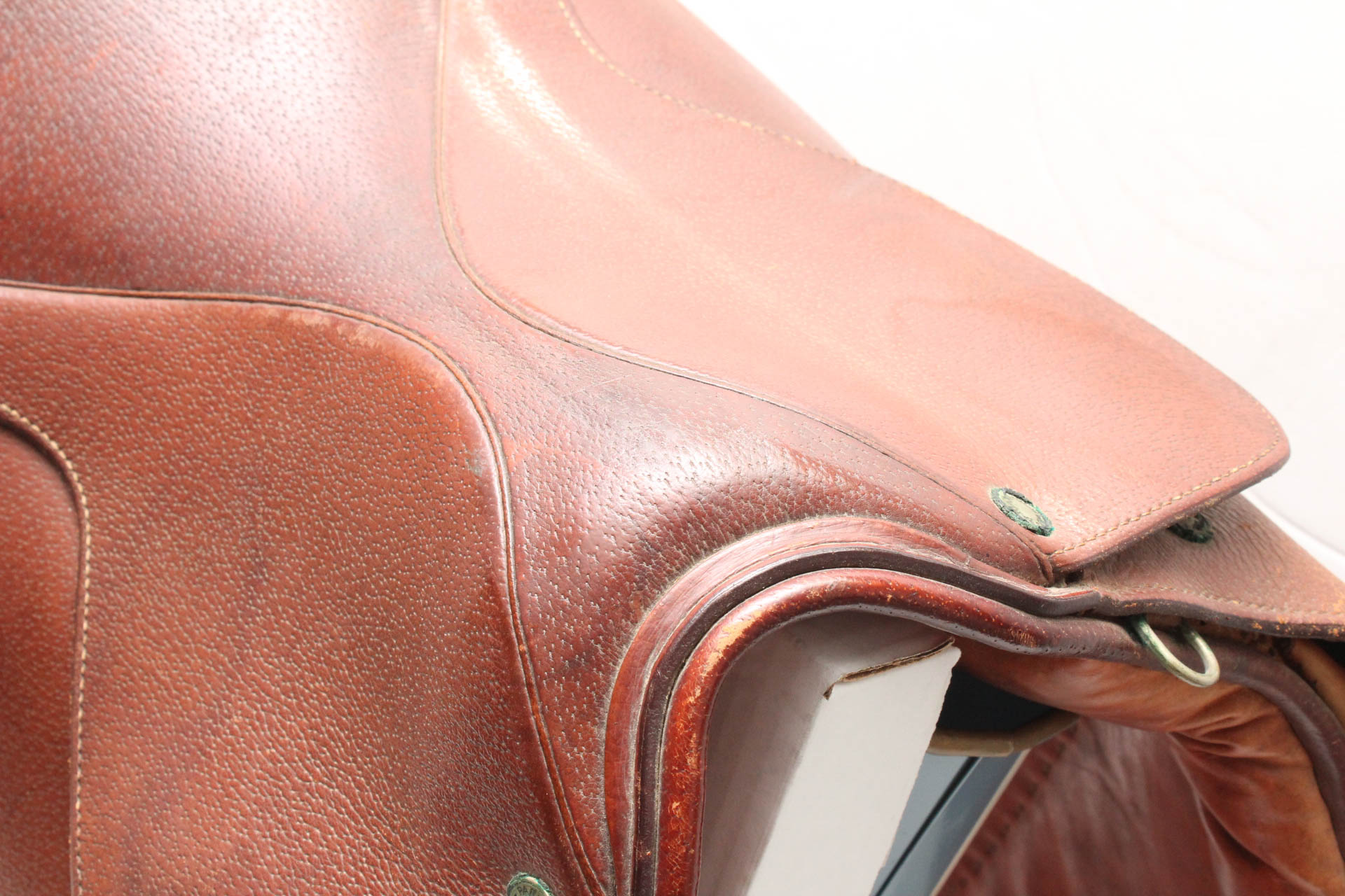 Vintage Pariani Milano Italian Leather Horse Saddle and Riding Accessories