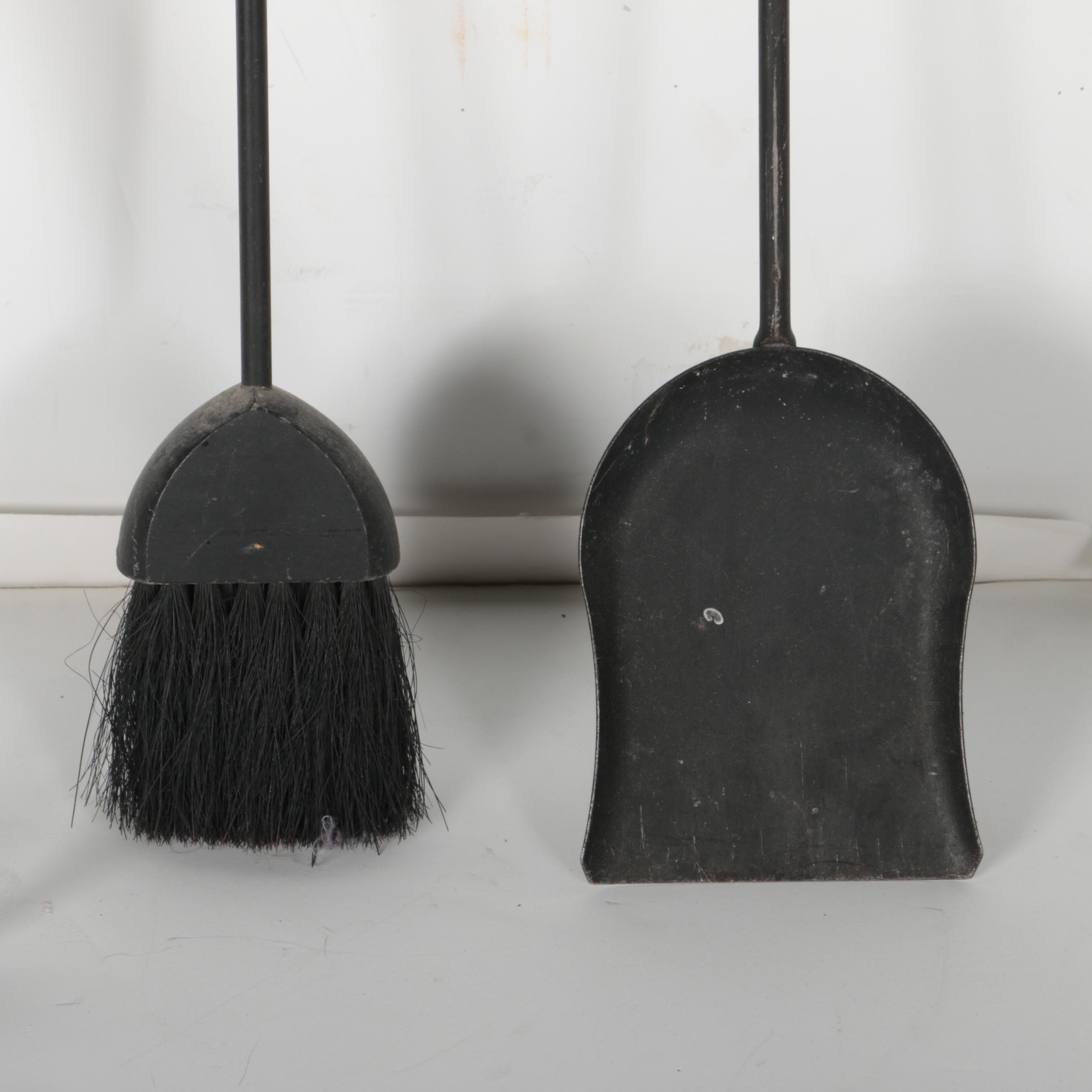 Cast Iron Fireplace Tools Set