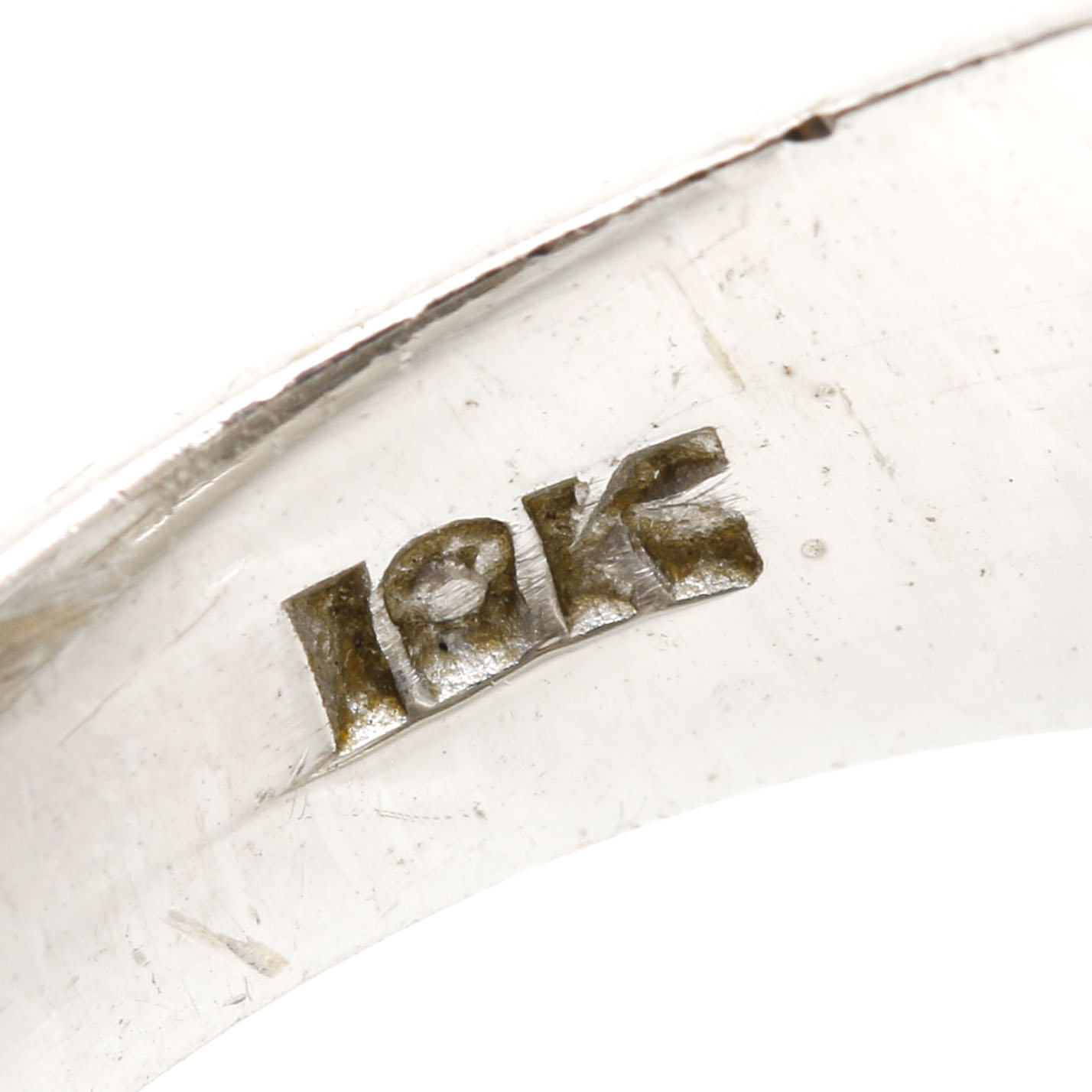 10K White Gold Spinel and Quartz Ring