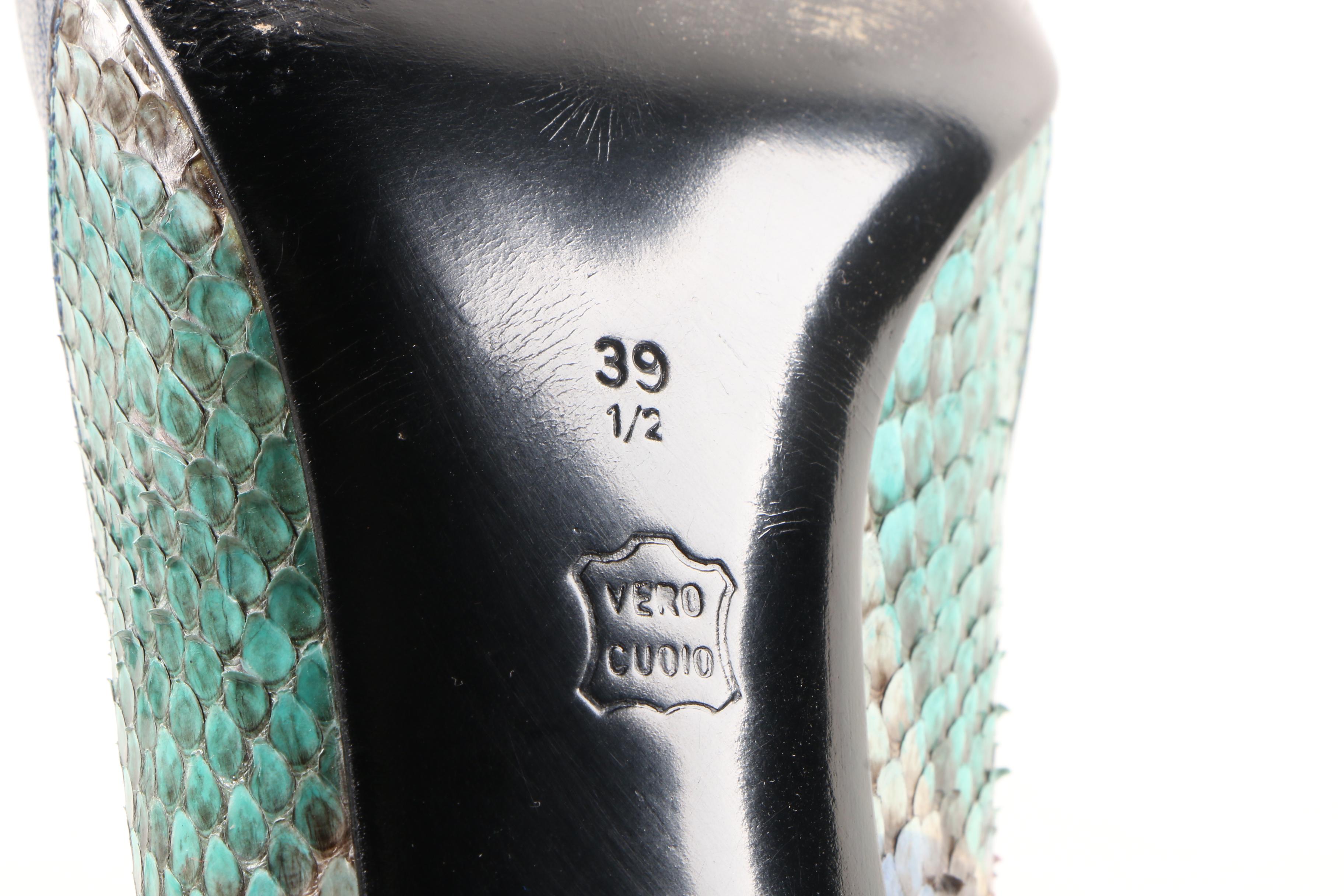 Snakeskin Bruno Magli Heels