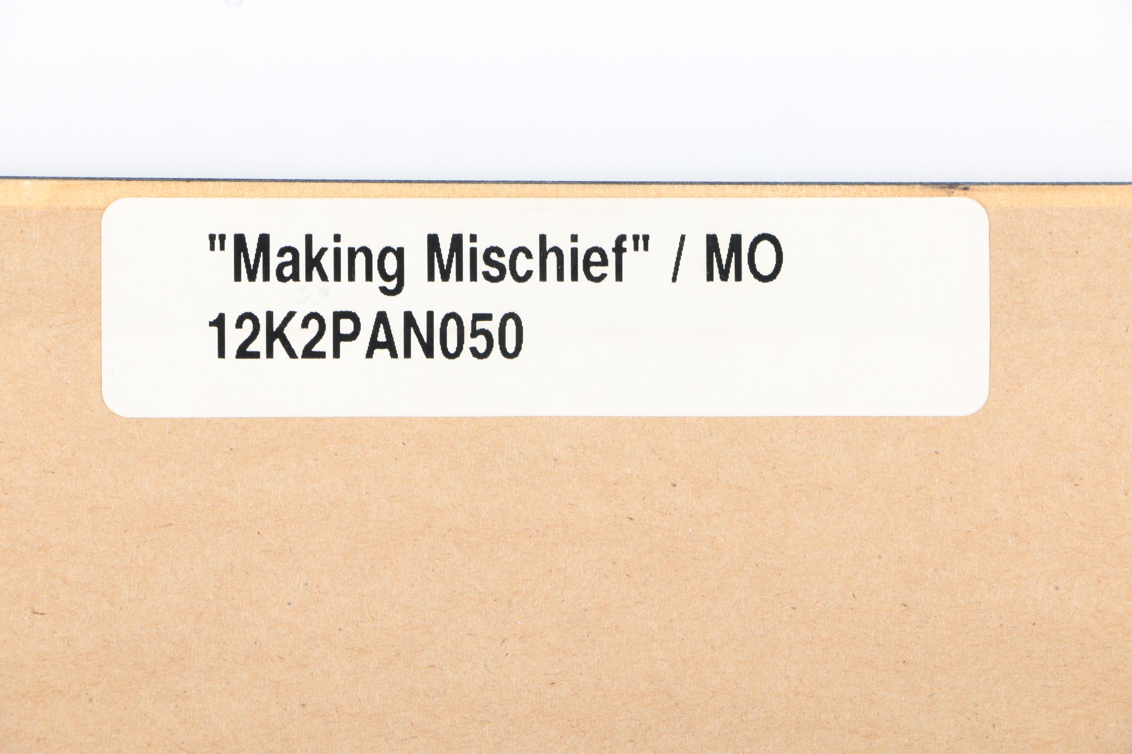 The Walt Disney Company Limited Edition Sericel "Making Mischief"