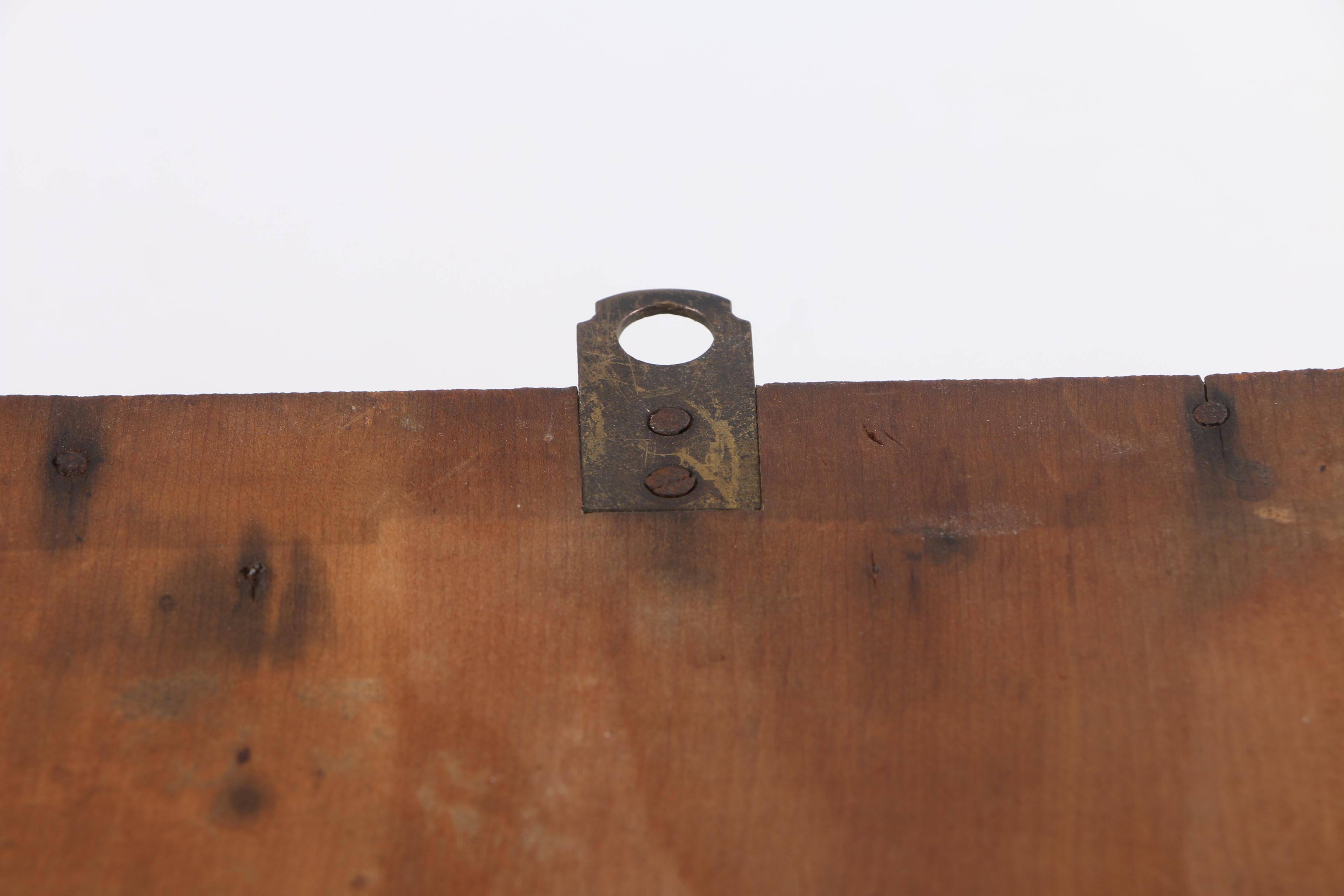 Vintage Oak Wall Clock