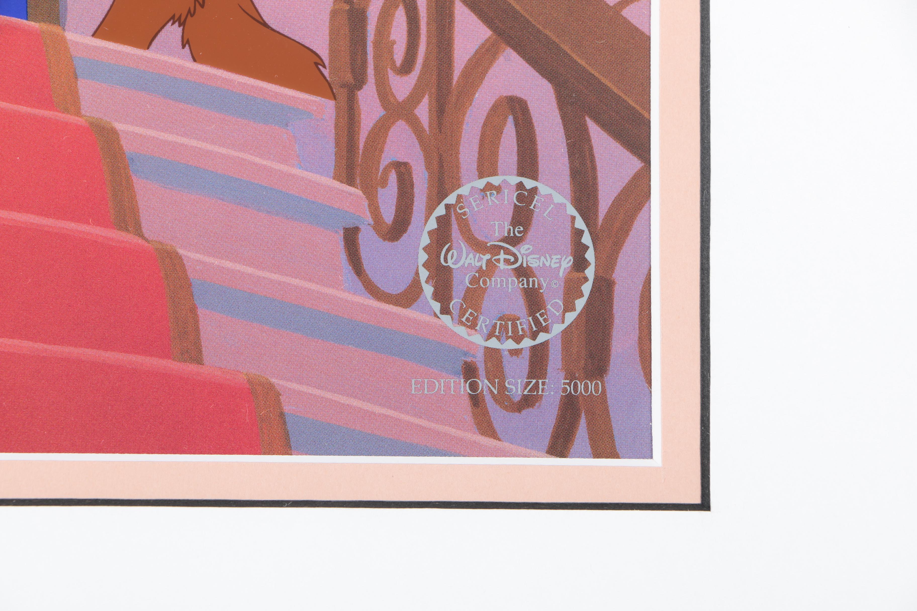 The Walt Disney Company Limited Edition Sericel "Change of Heart"