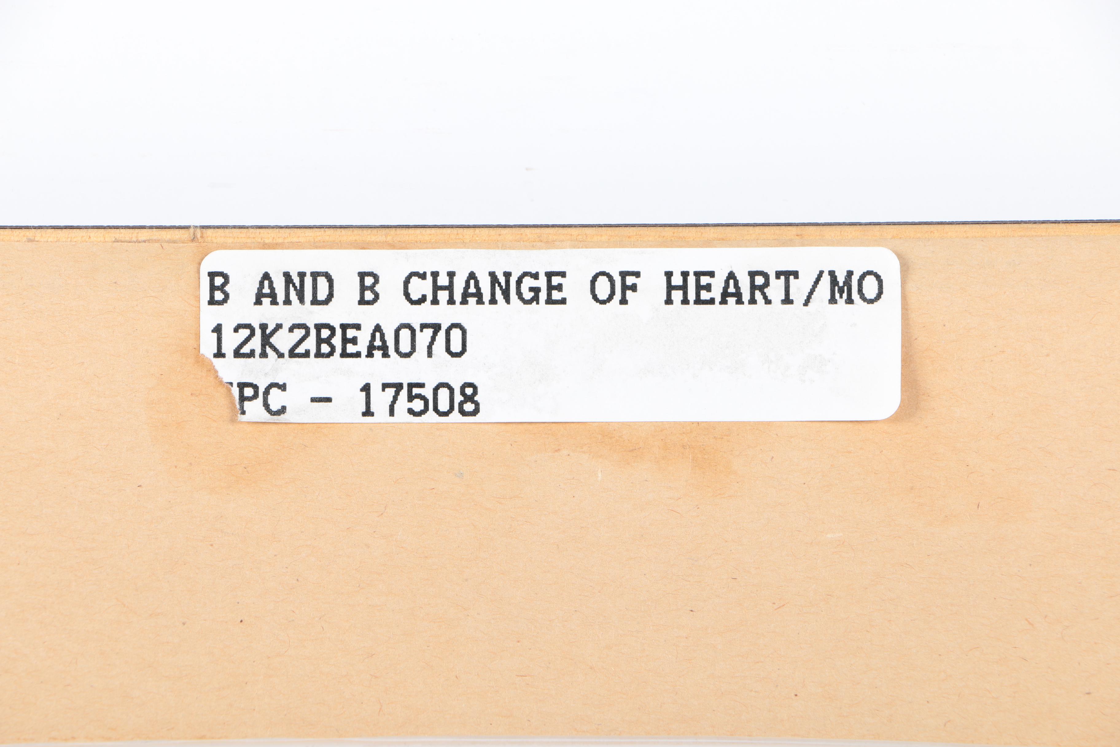 The Walt Disney Company Limited Edition Sericel "Change of Heart"