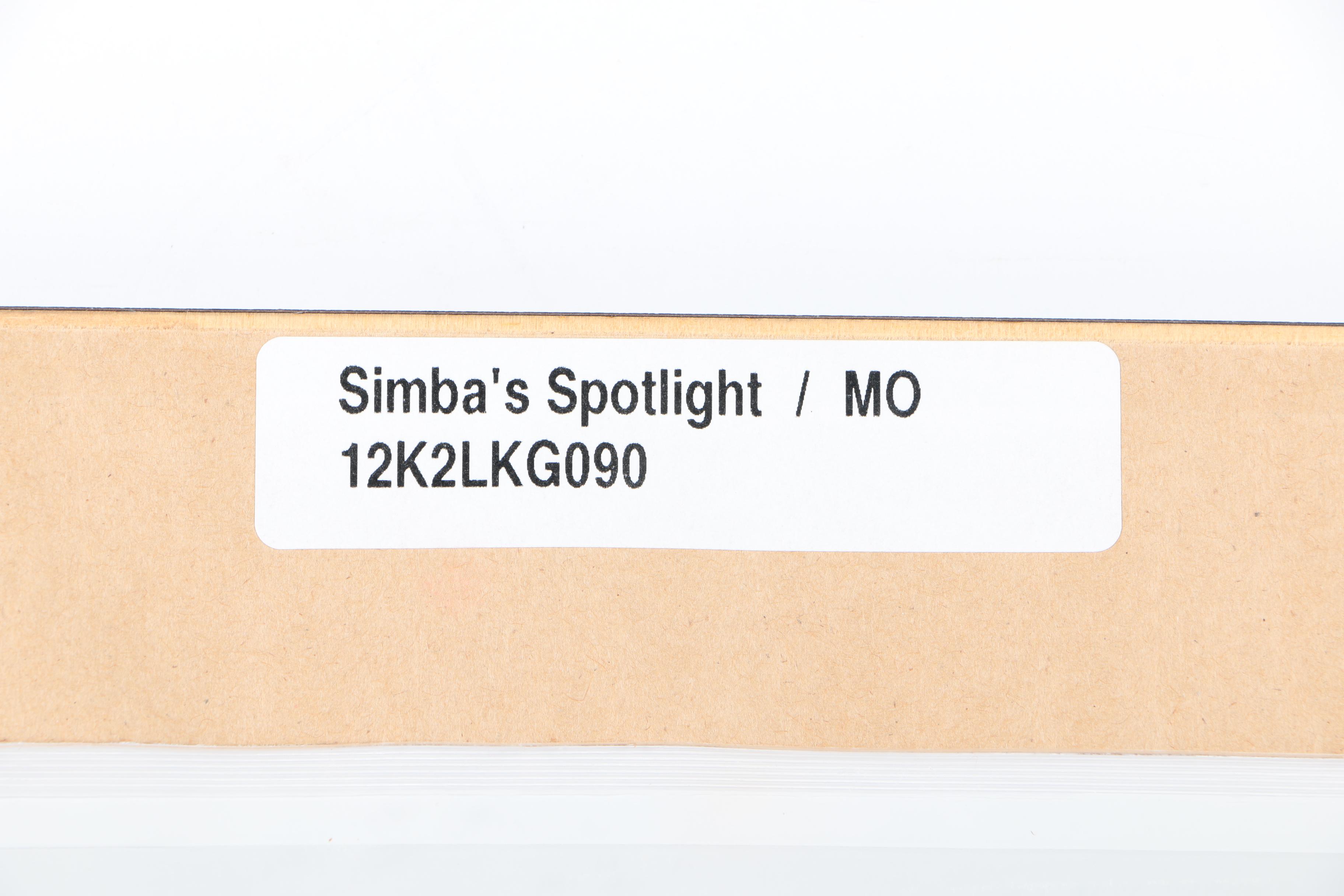 The Walt Disney Company Limited Edition Sericel "Simba's Spotlight"