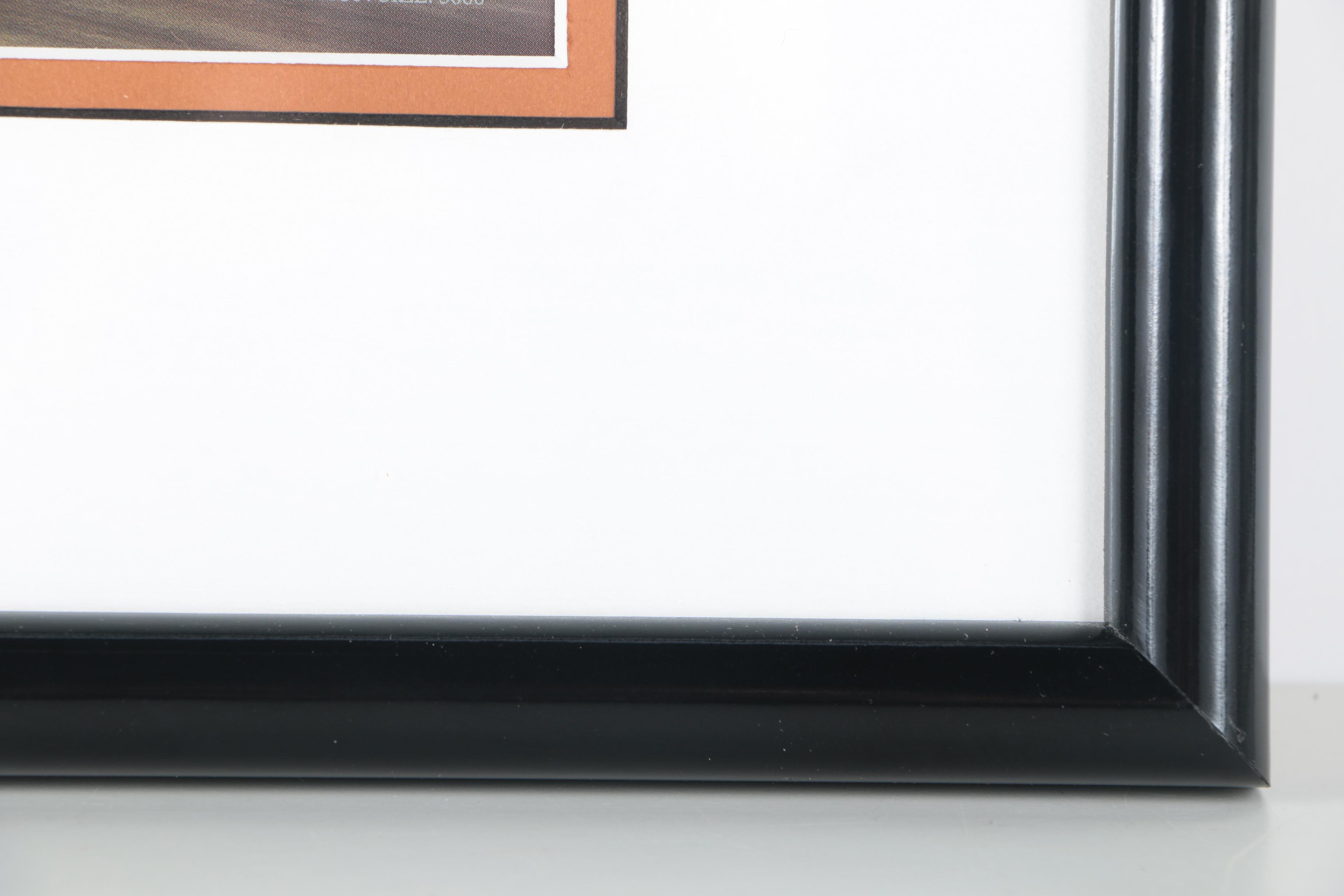 Walt Disney 1998 Limited Edition Sericel "Fishing for a Kiss" After "Pinnochio"