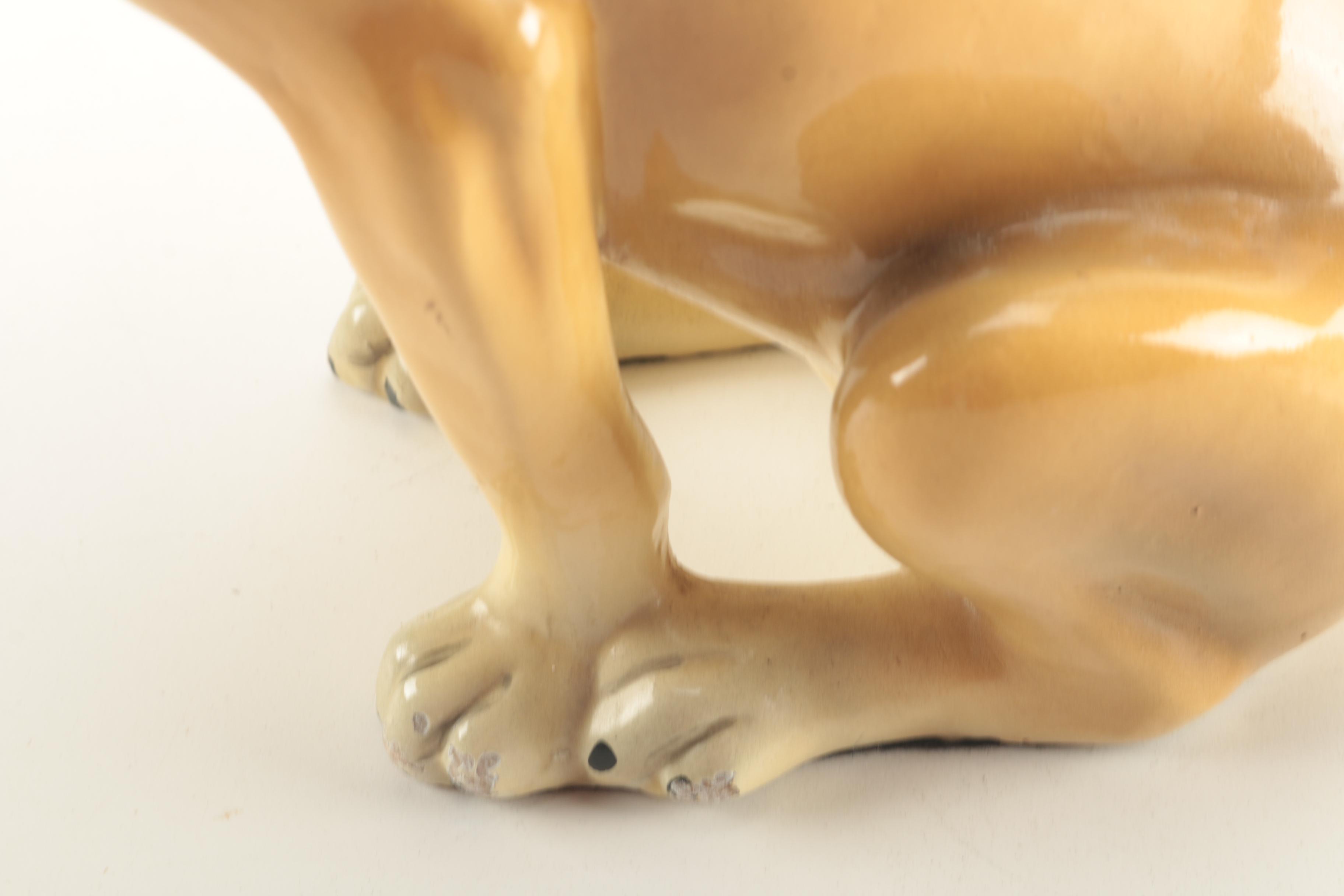 Vintage Marwal Style Chihuahua Statue