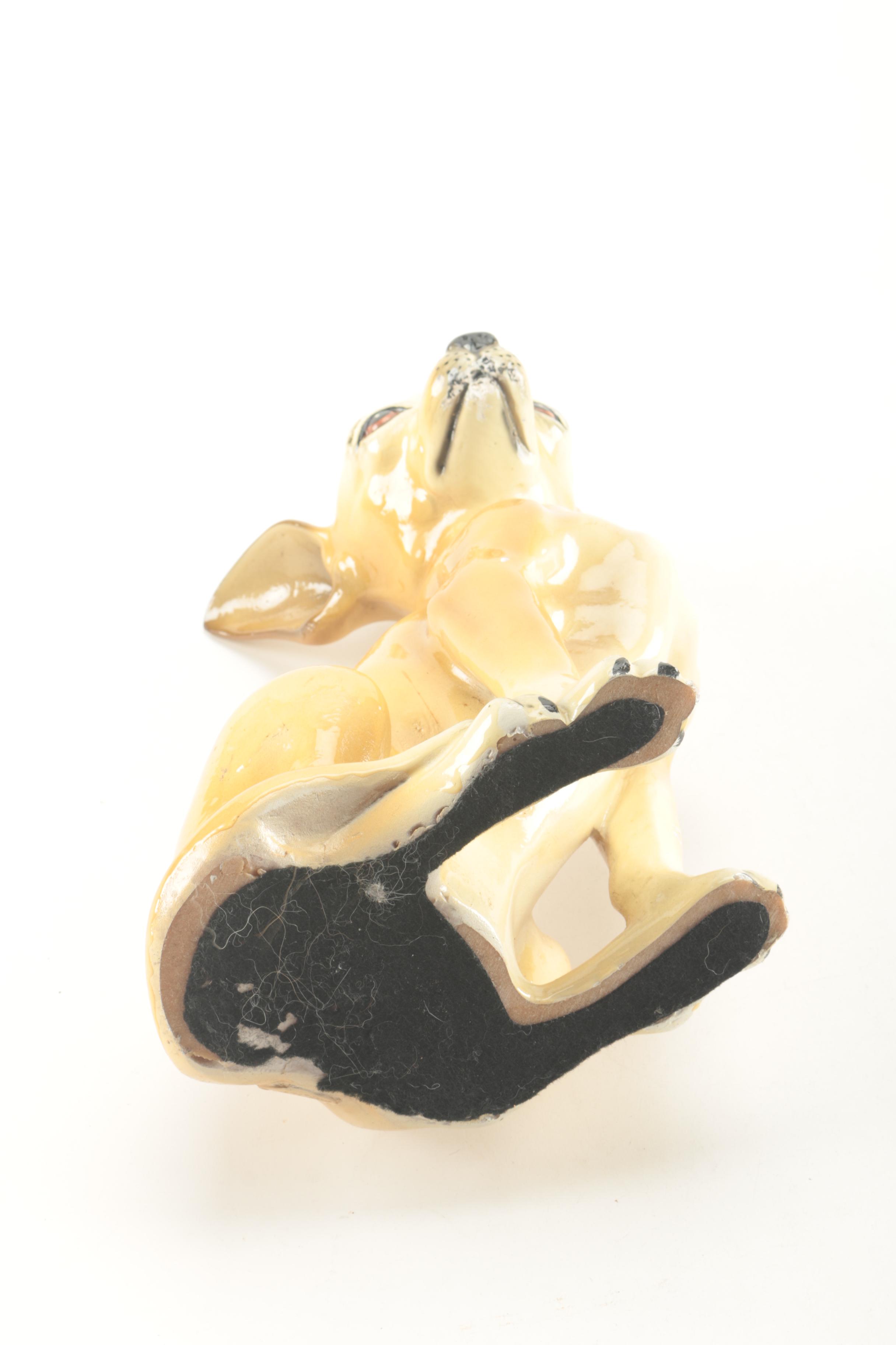 Vintage Marwal Style Chihuahua Statue