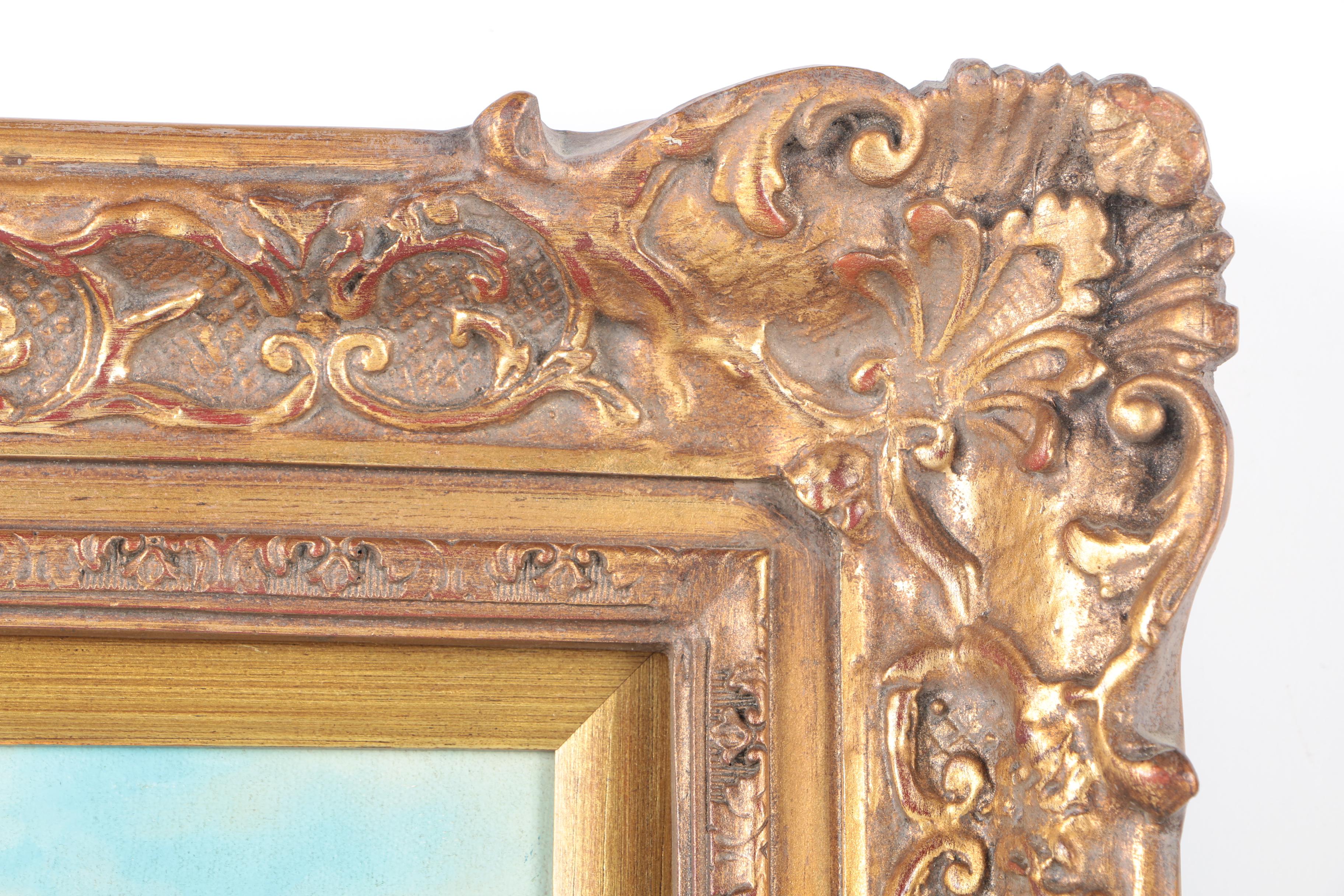 Van Webber Original Oil Painting on Canvas of a Cow