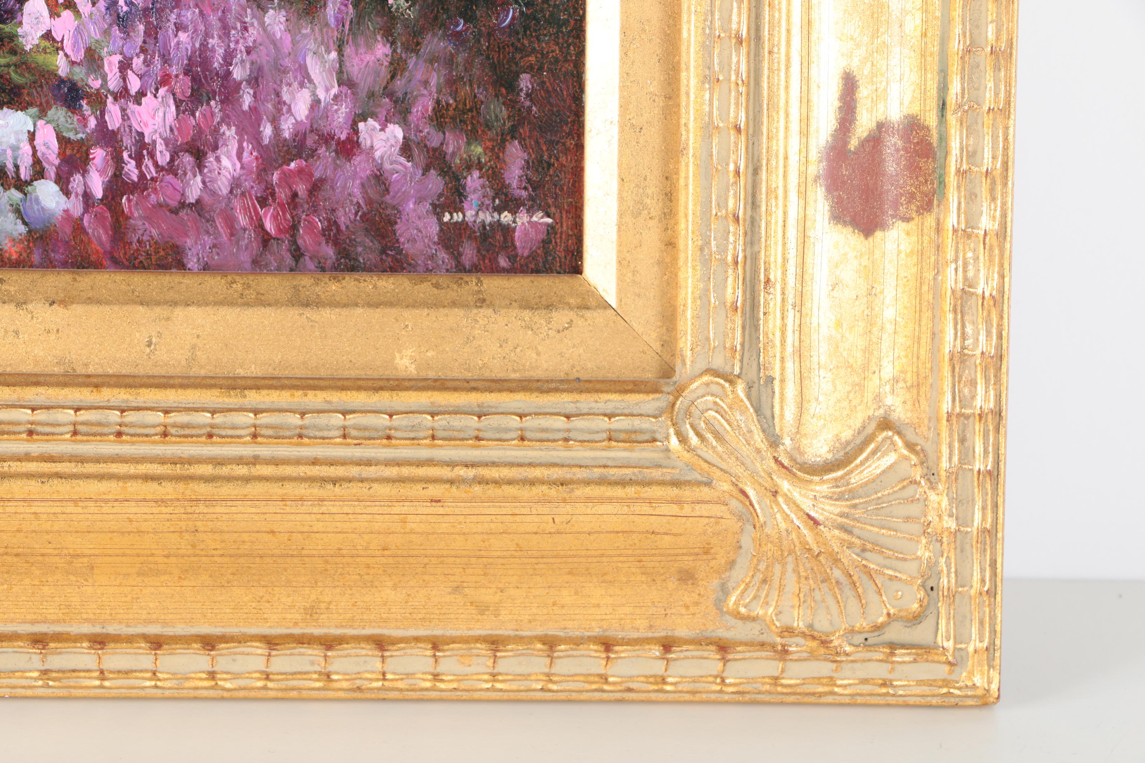 Monique Sakellarios Oil Painting on Canvas Board