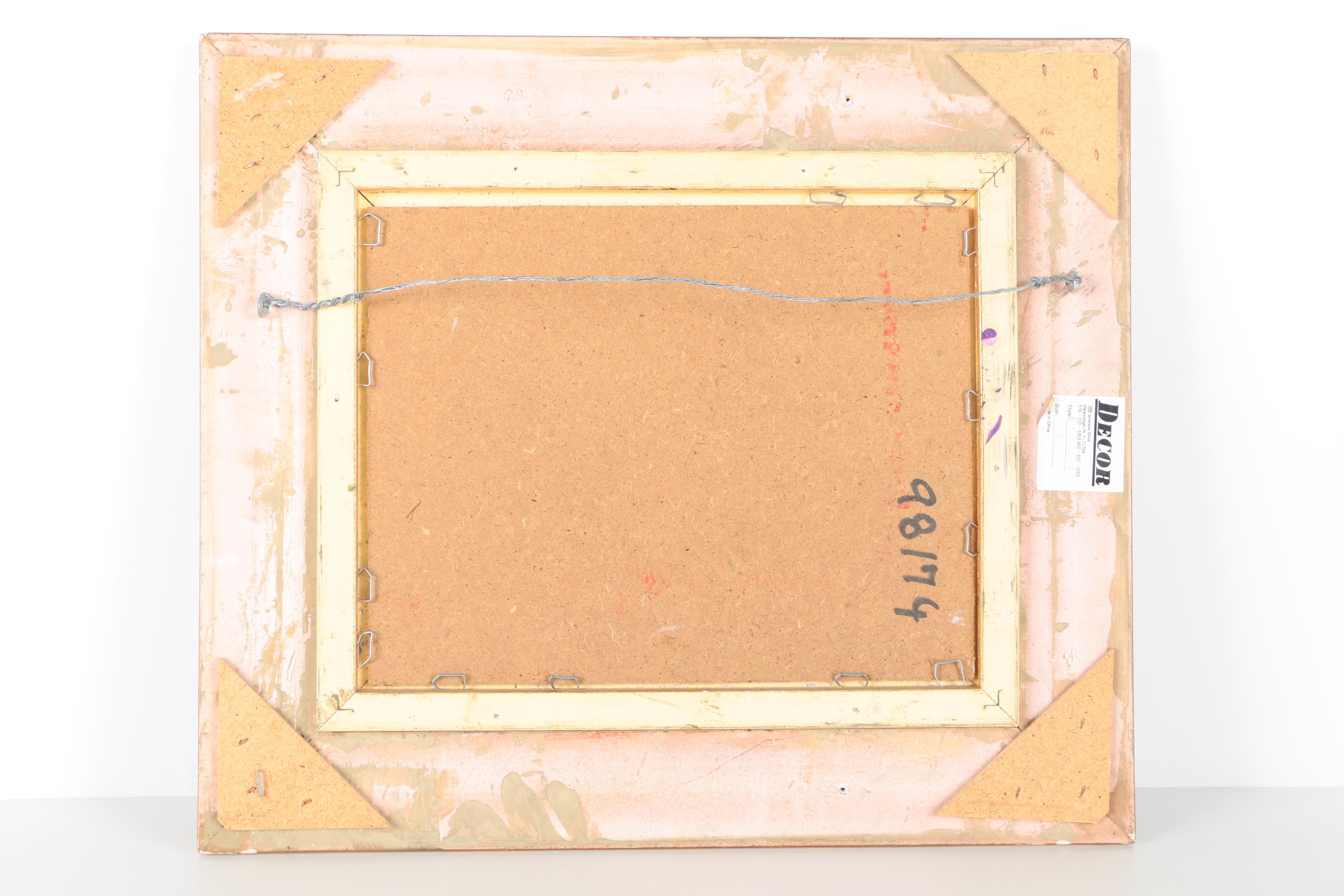 Monique Sakellarios Oil Painting on Canvas Board