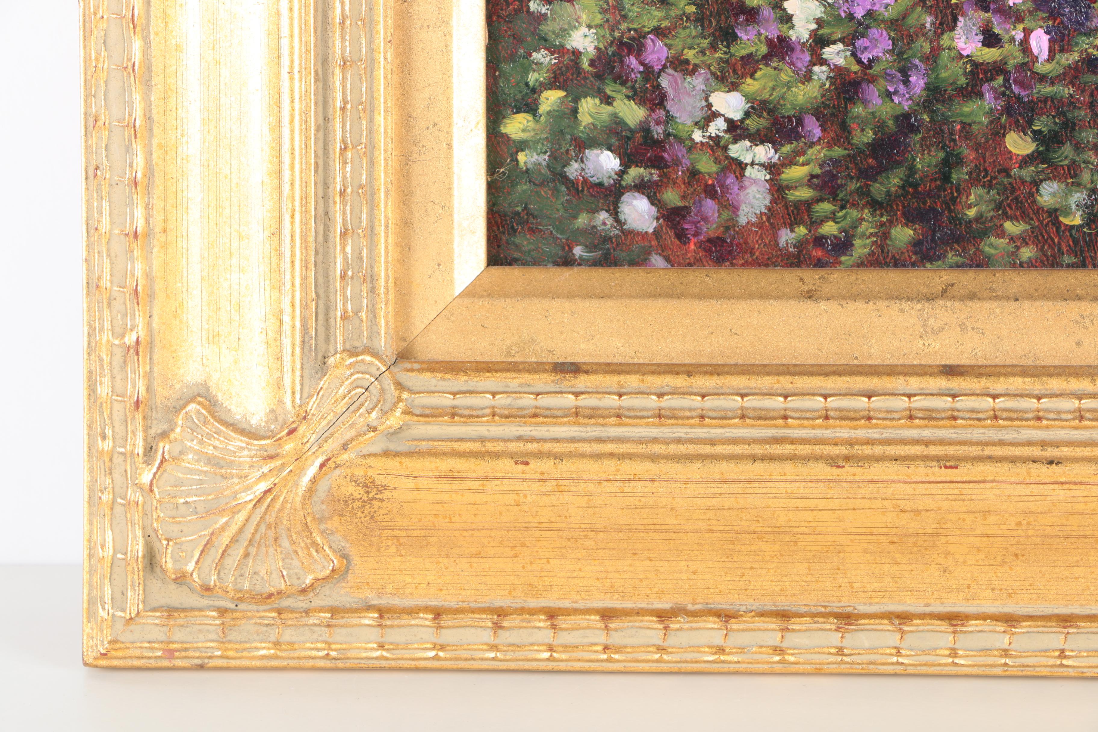 Monique Sakellarios Oil Painting on Canvas Board