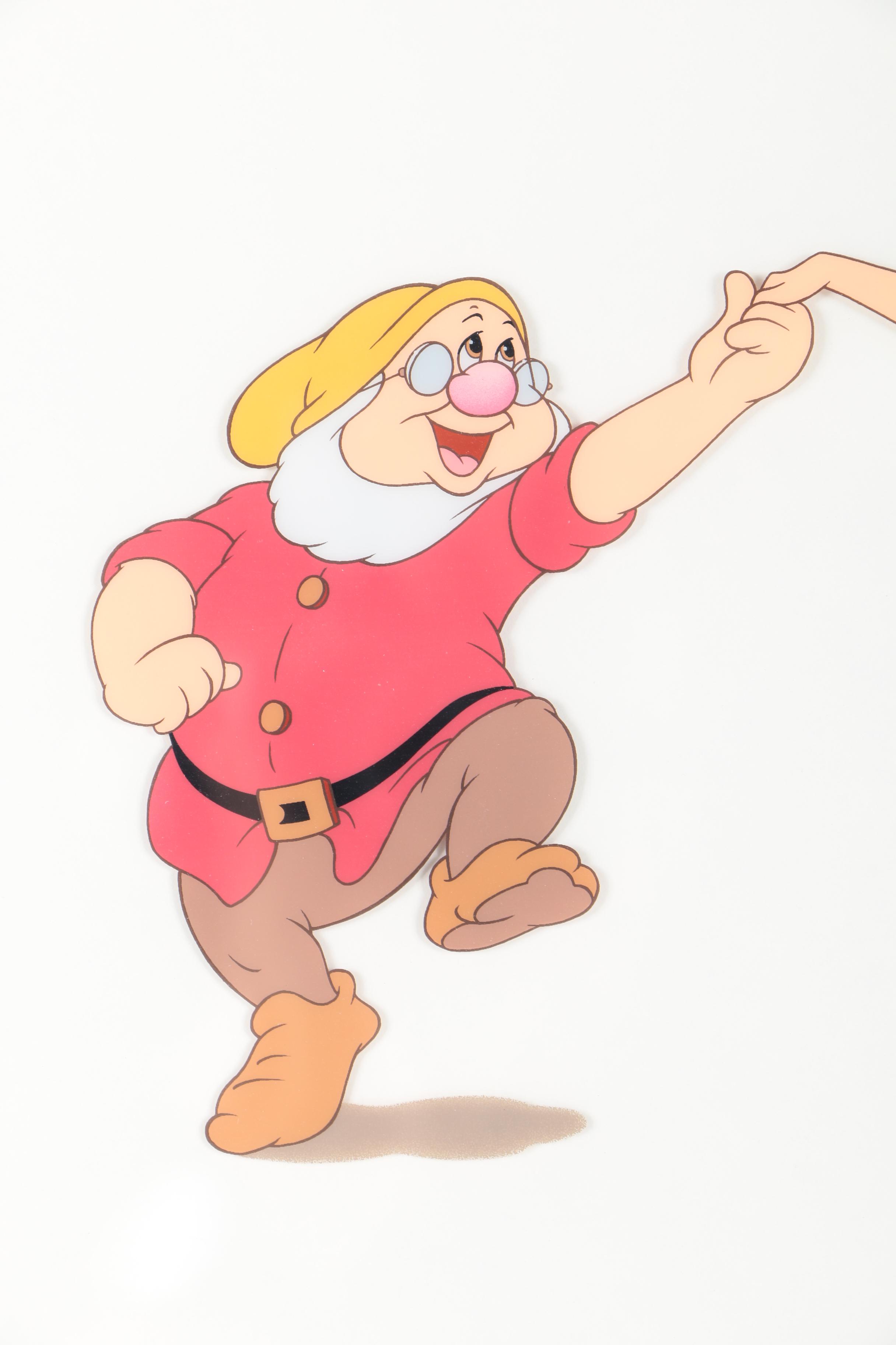 Walt Disney 1994 Limited Edition Sericel "Snow White and Doc" After "Snow White and the Seven Dwarfs"