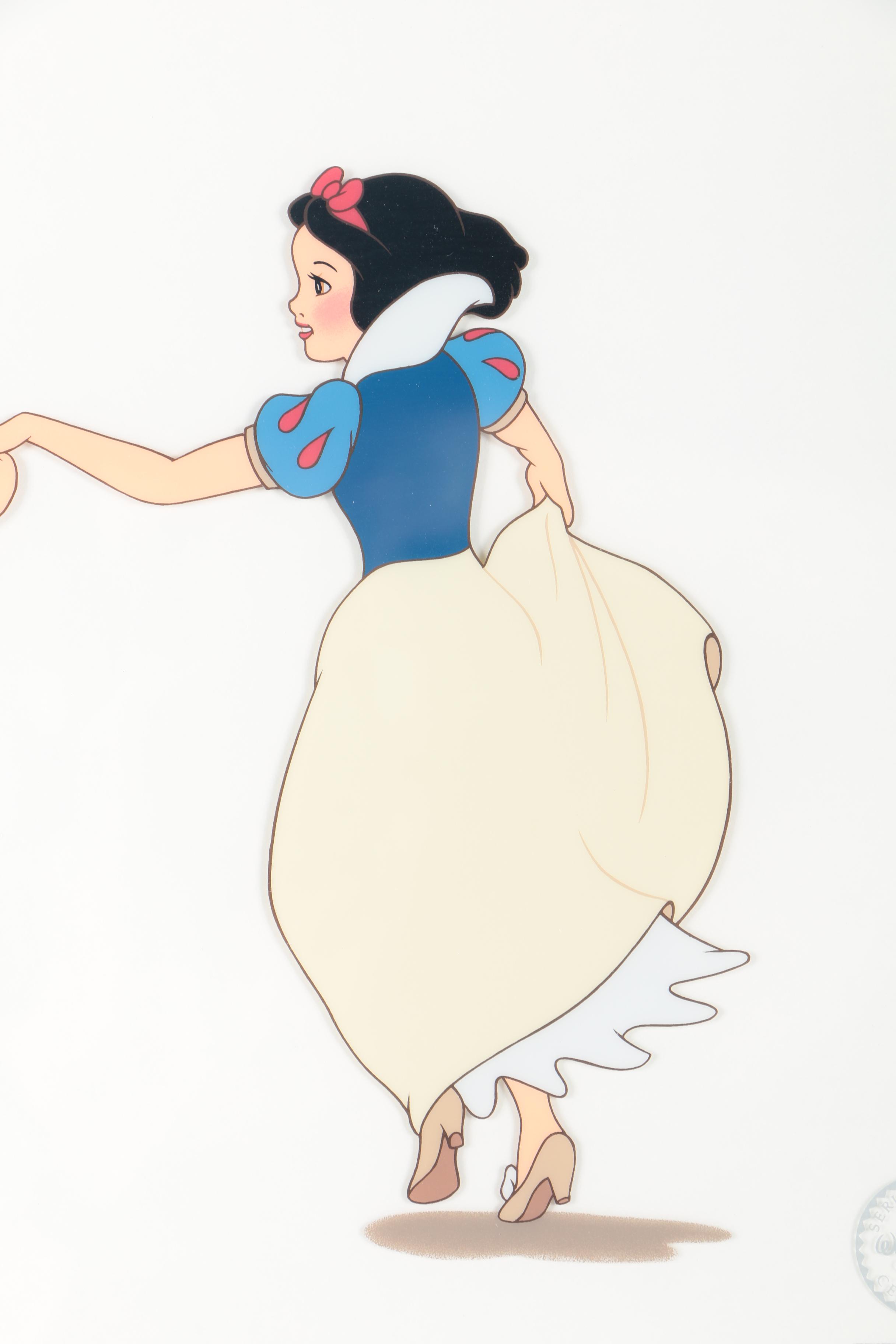 Walt Disney 1994 Limited Edition Sericel "Snow White and Doc" After "Snow White and the Seven Dwarfs"