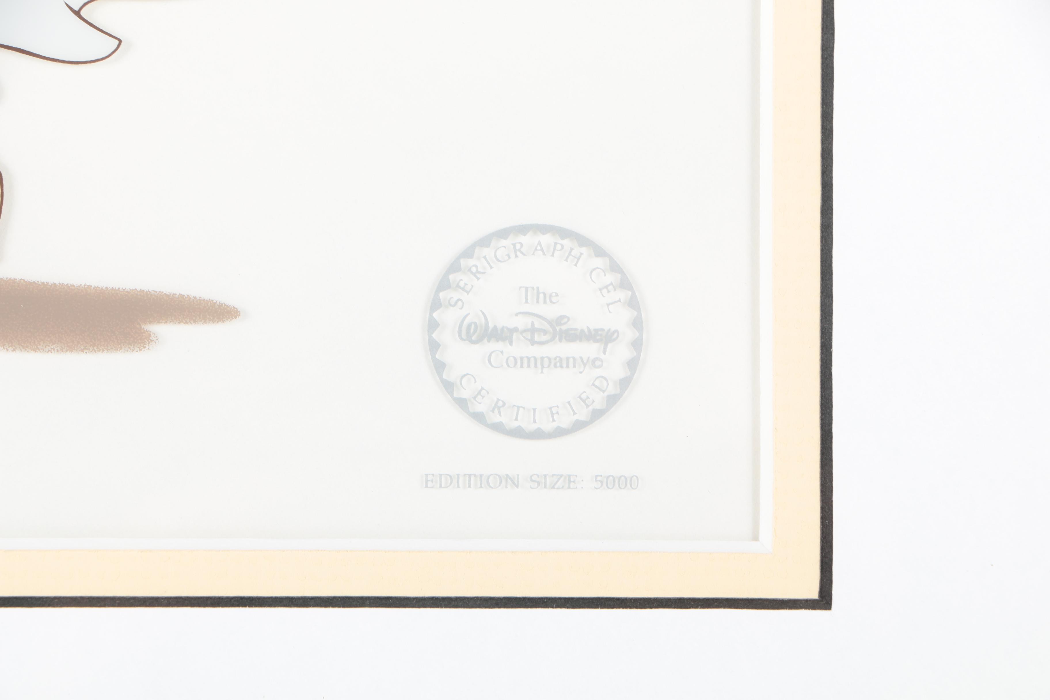 Walt Disney 1994 Limited Edition Sericel "Snow White and Doc" After "Snow White and the Seven Dwarfs"