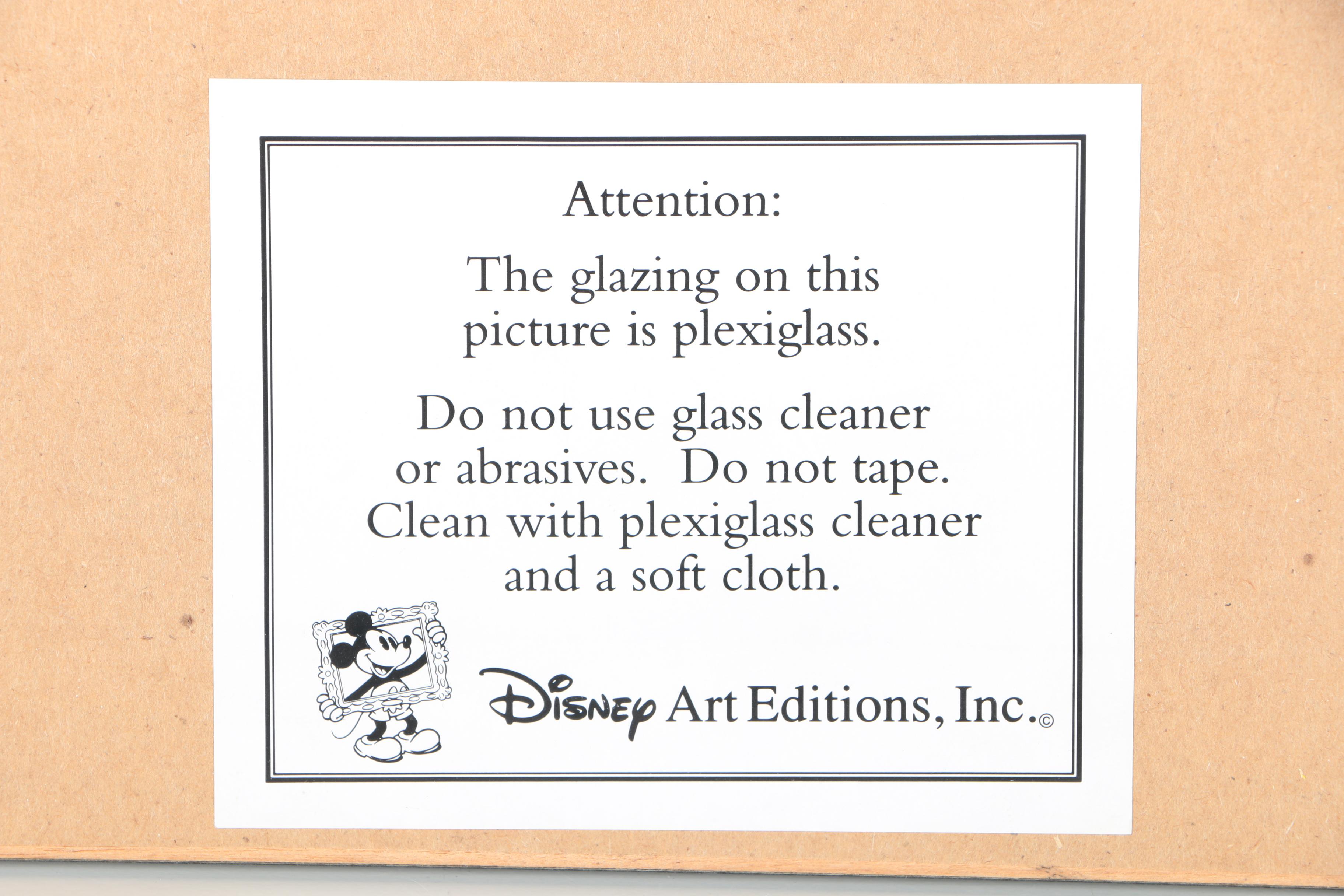 Walt Disney 1994 Limited Edition Sericel "Snow White and Doc" After "Snow White and the Seven Dwarfs"