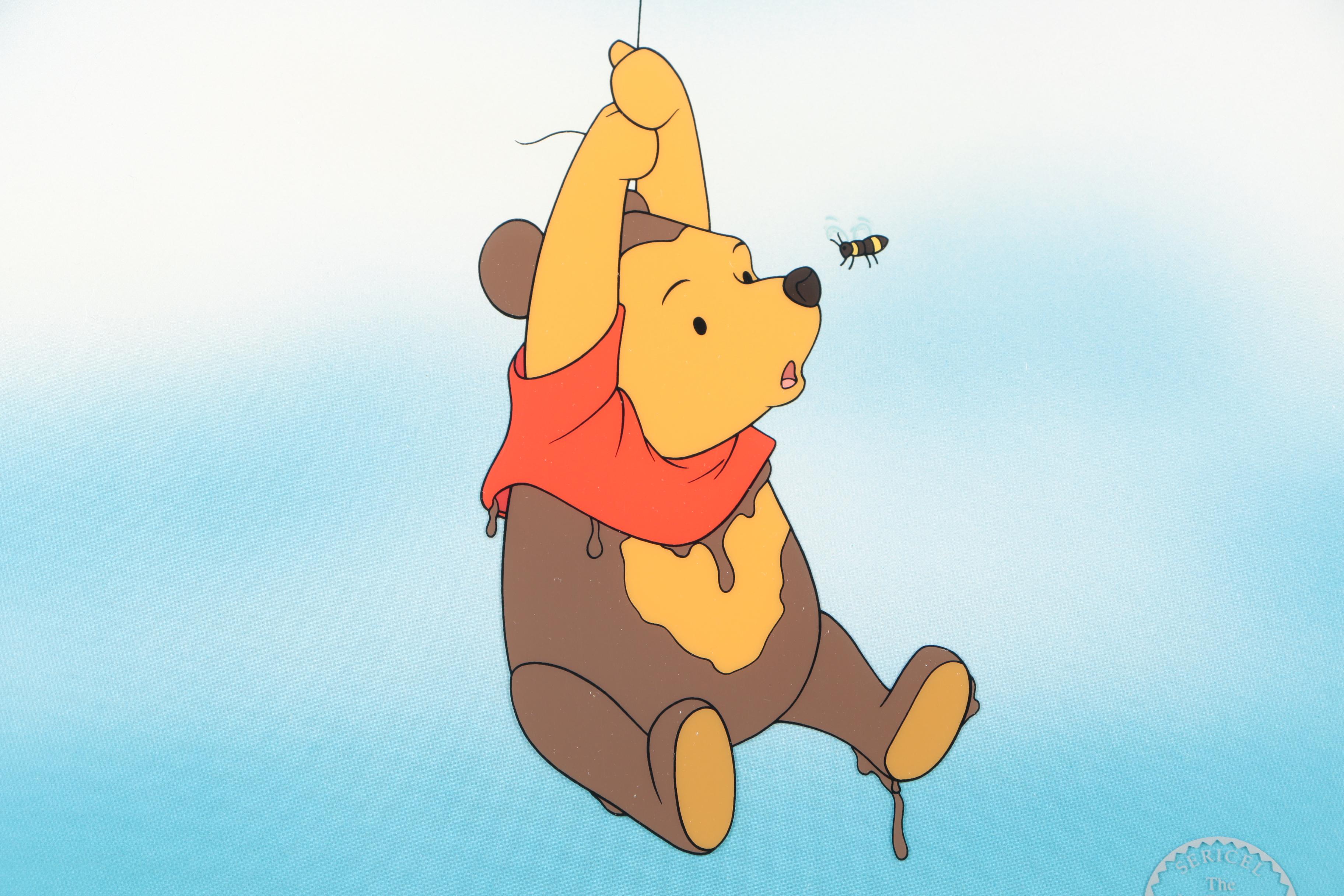 Walt Disney 1997 Limited Edition Sericel "Silly Old Bear" After "Winnie the Pooh and the Honey Tree"