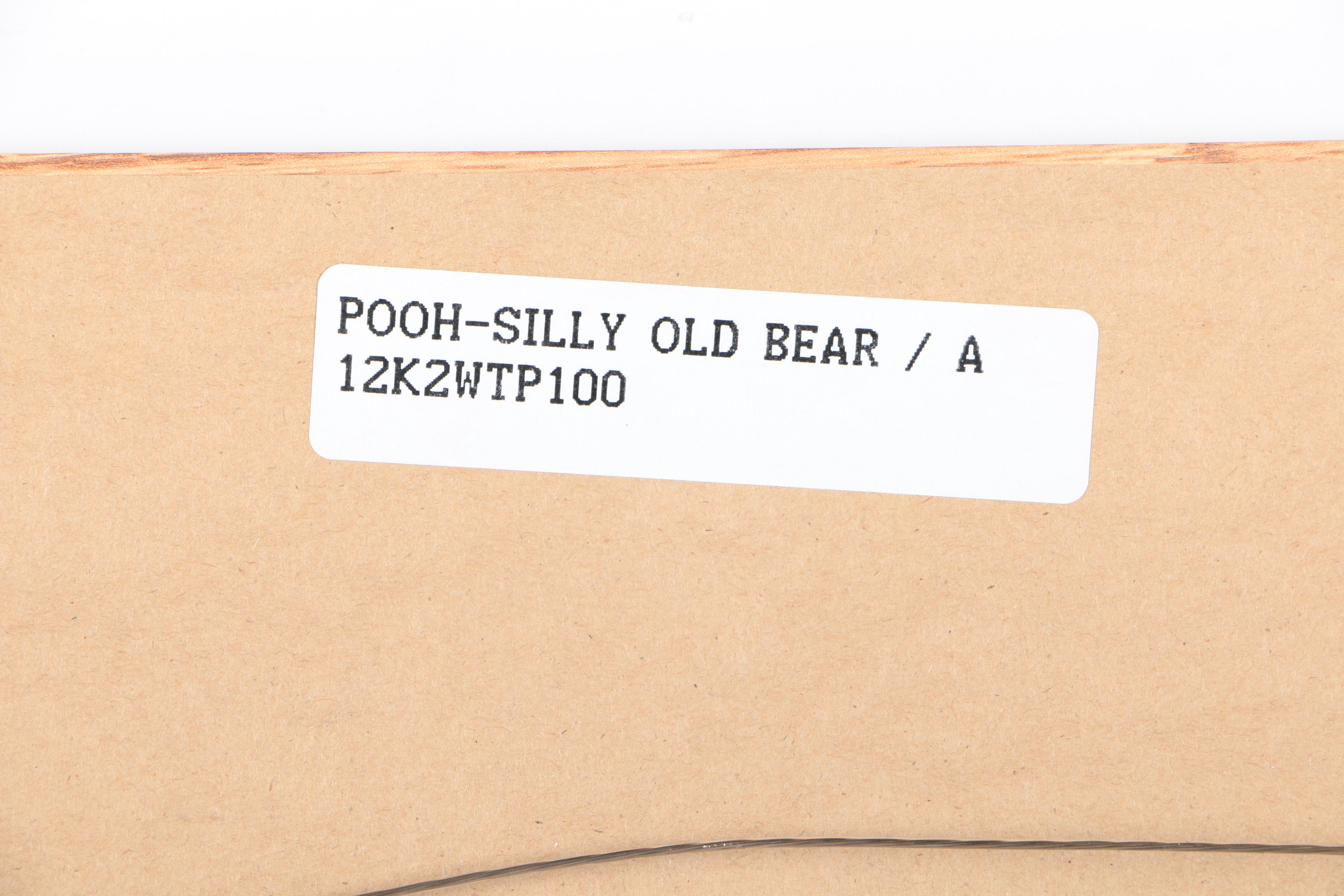 Walt Disney 1997 Limited Edition Sericel "Silly Old Bear" After "Winnie the Pooh and the Honey Tree"