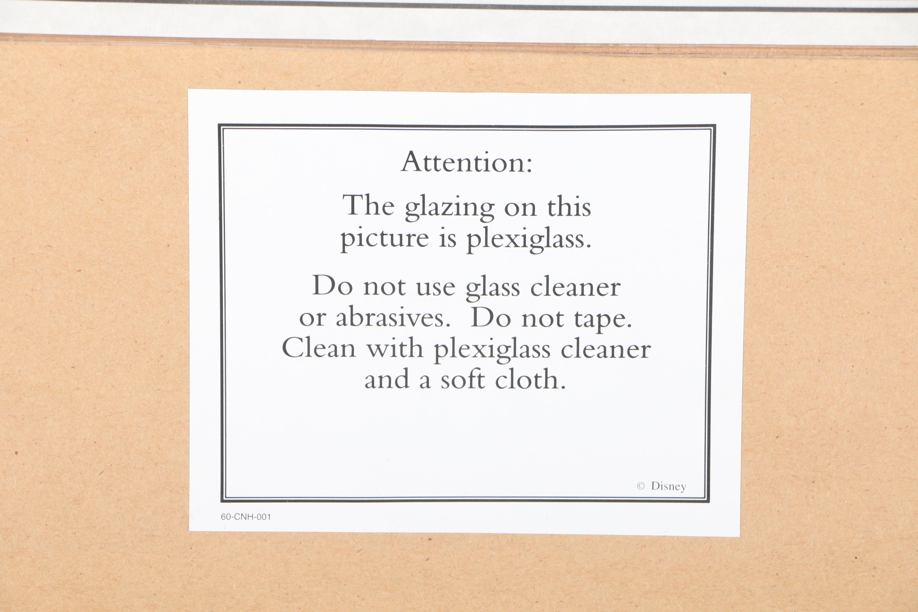 Walt Disney 1997 Limited Edition Sericel "Silly Old Bear" After "Winnie the Pooh and the Honey Tree"