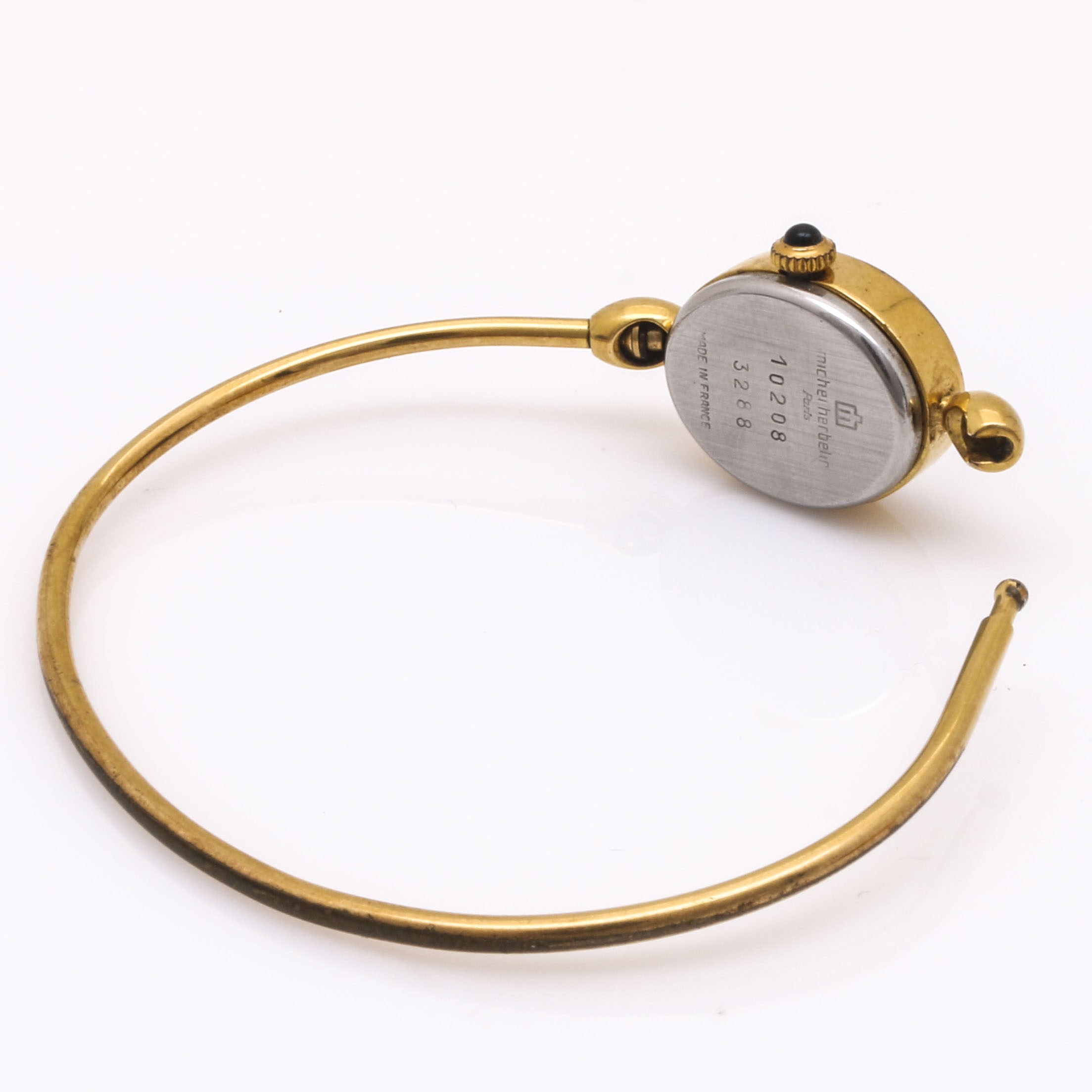 Michel Herbelin Gold Tone Quartz Watch