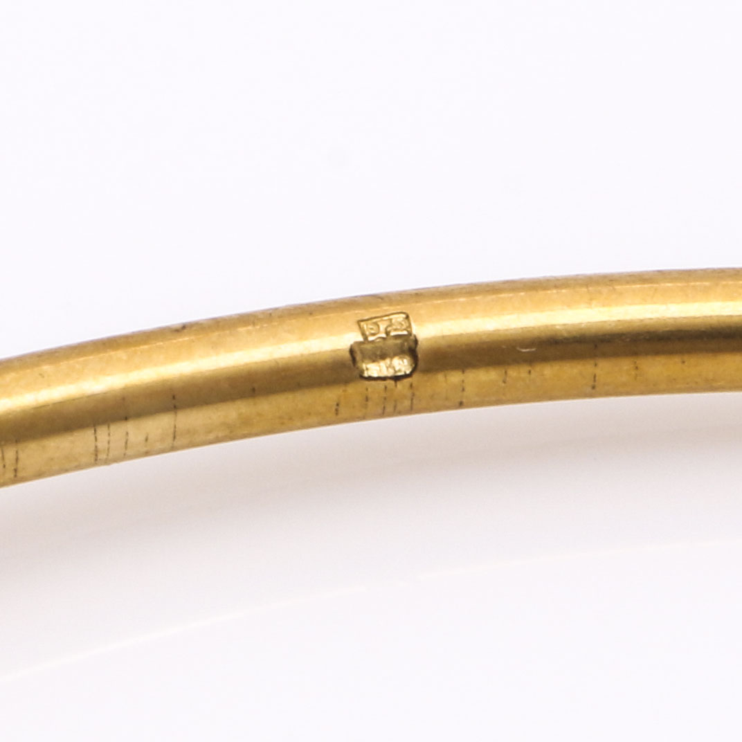 Michel Herbelin Gold Tone Quartz Watch