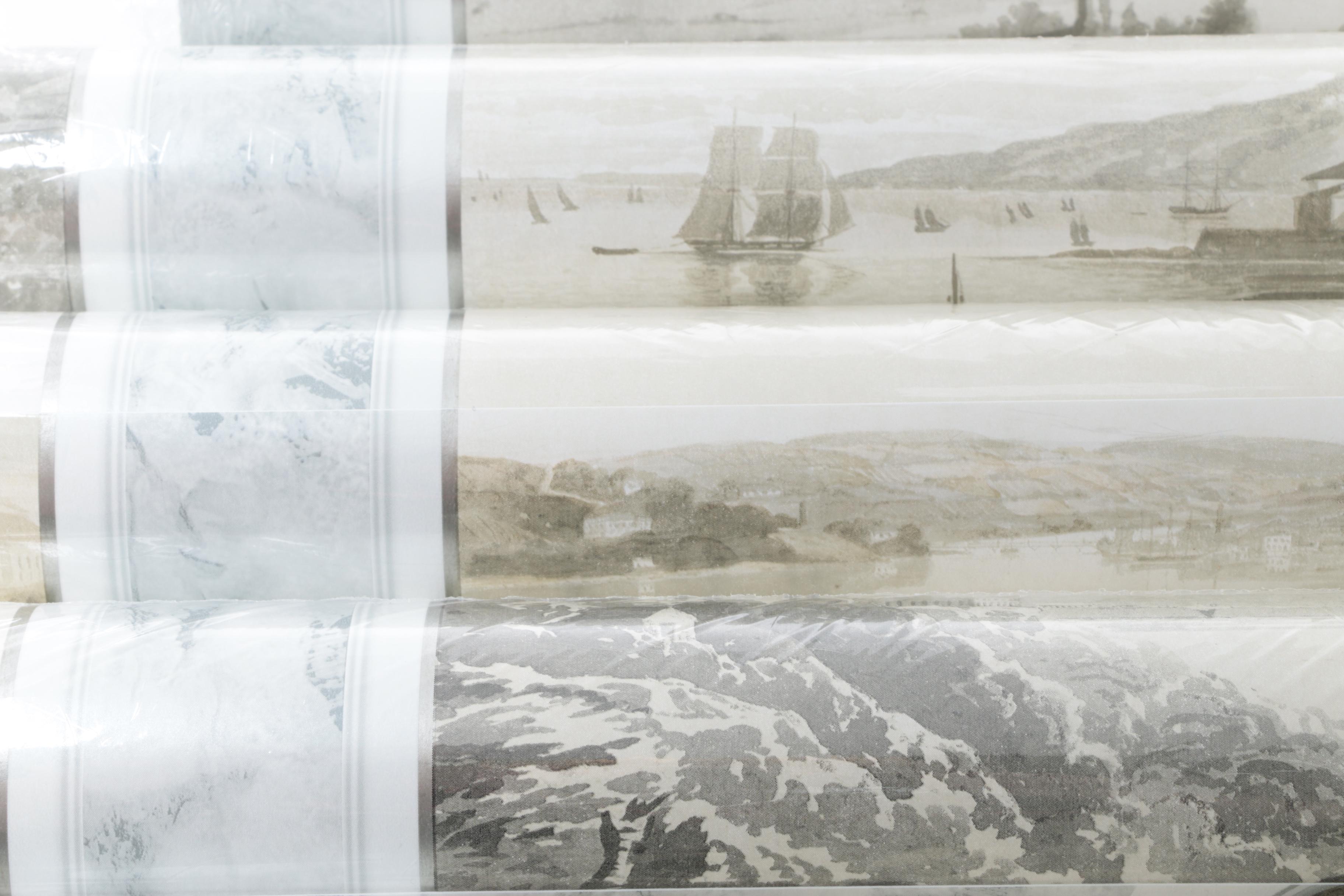 Six Rolls of Nina Campbell "Keightley's Folio" Wallpaper