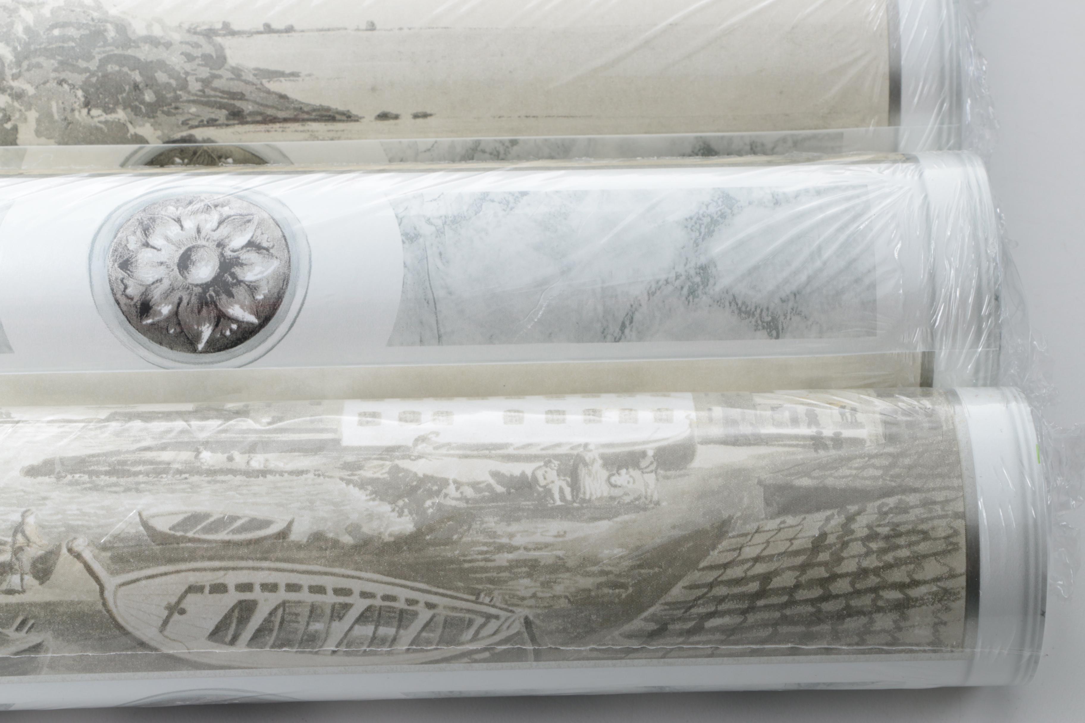 Six Rolls of Nina Campbell "Keightley's Folio" Wallpaper