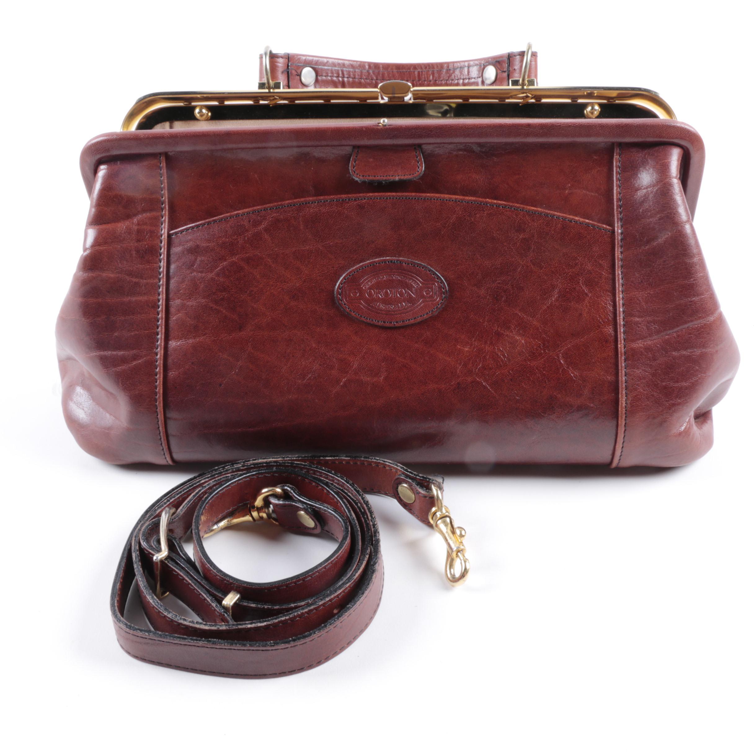 Oroton Cowhide Doctor Style Bag