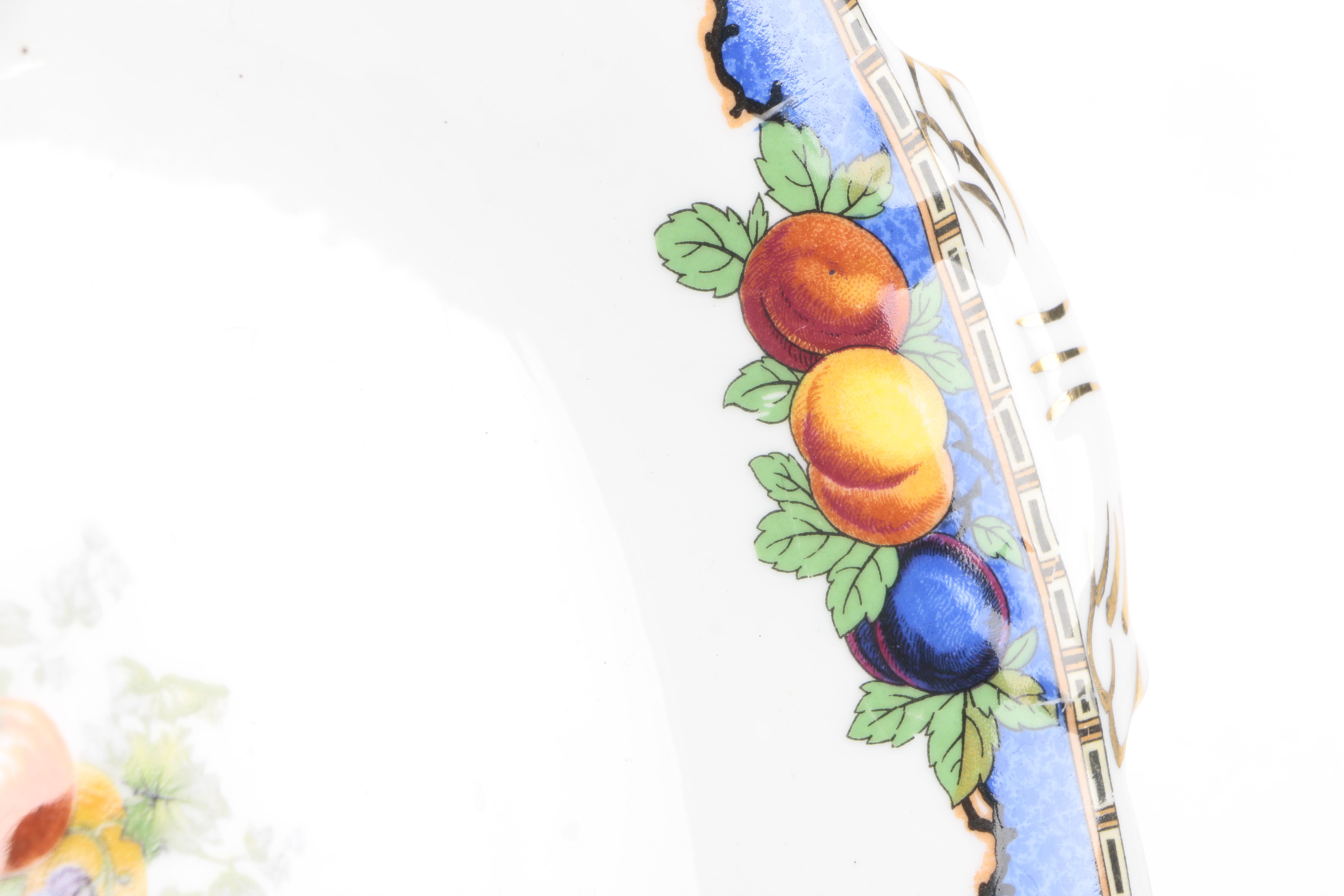 Grosvenor China and Jackson & Gosling "Old English" Luncheon Set for Six