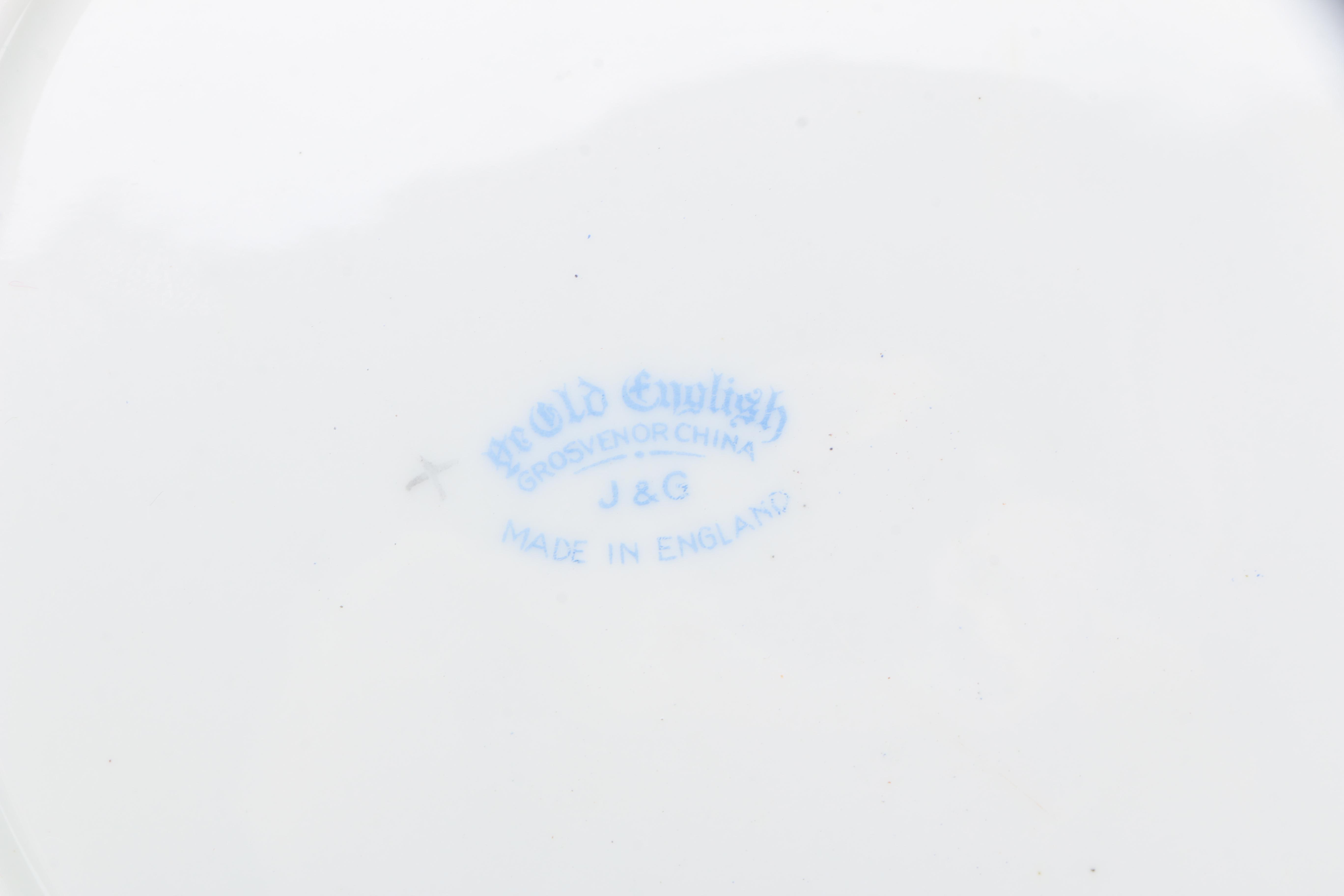 Grosvenor China and Jackson & Gosling "Old English" Luncheon Set for Six