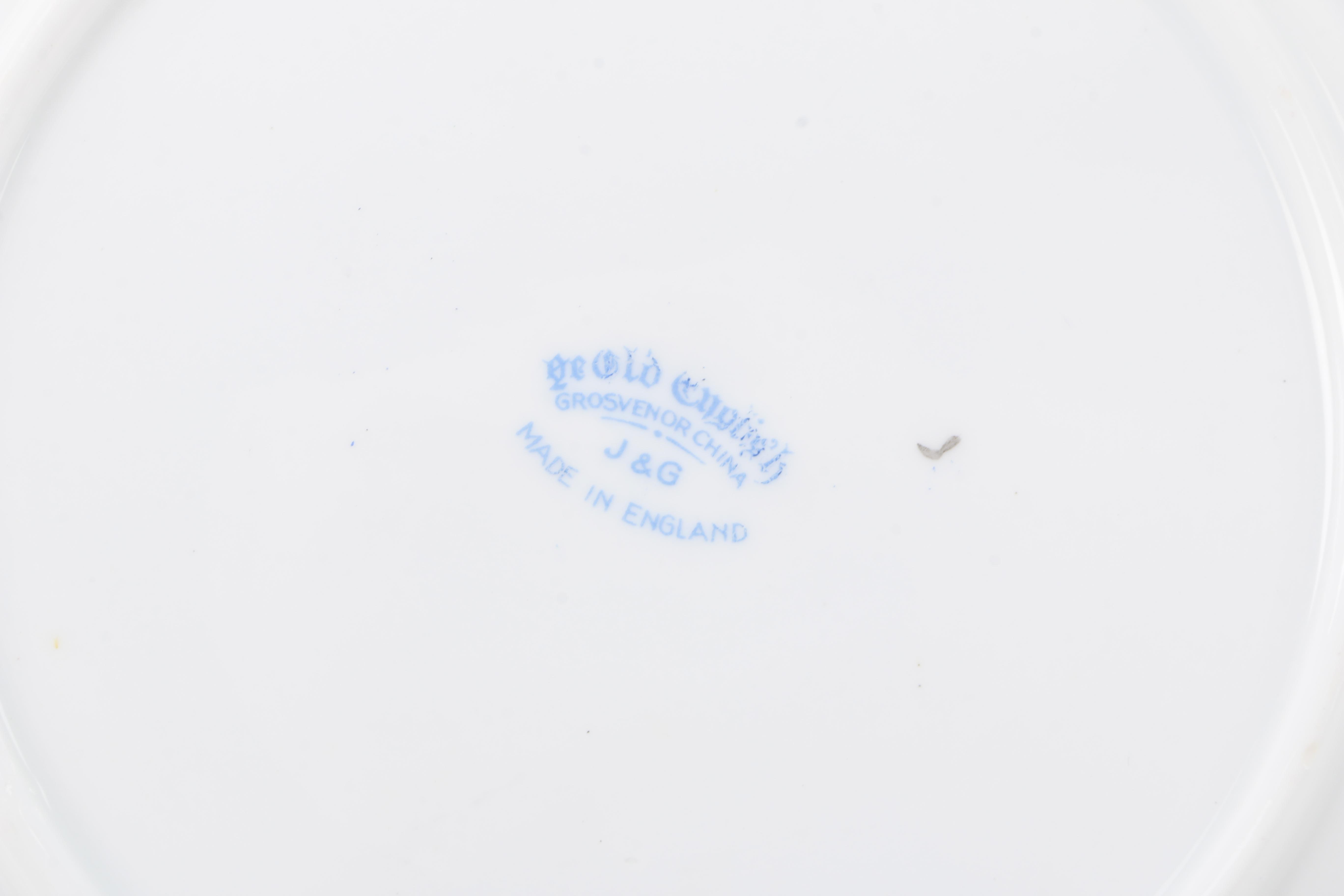 Grosvenor China and Jackson & Gosling "Old English" Luncheon Set for Six