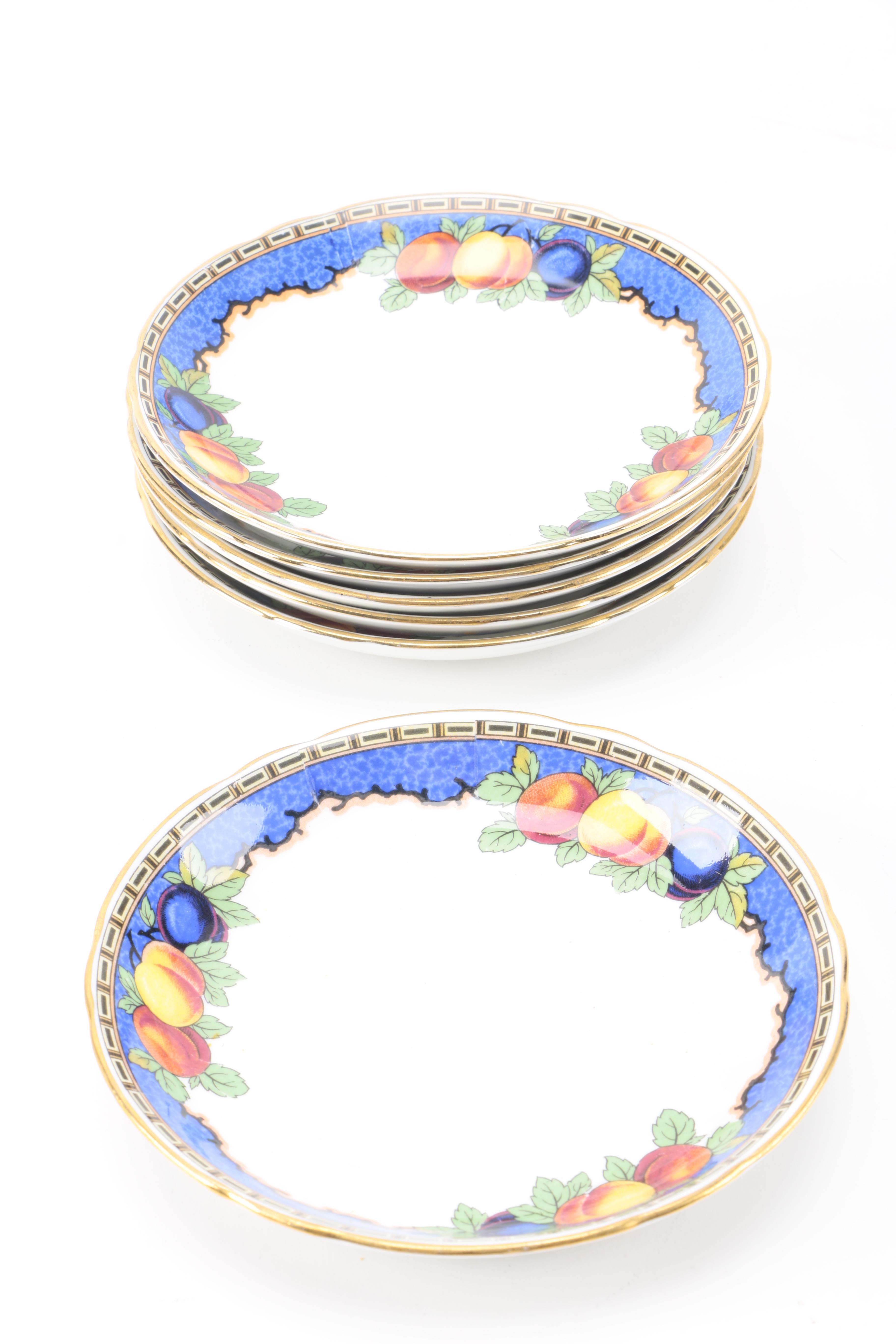 Grosvenor China and Jackson & Gosling "Old English" Luncheon Set for Six