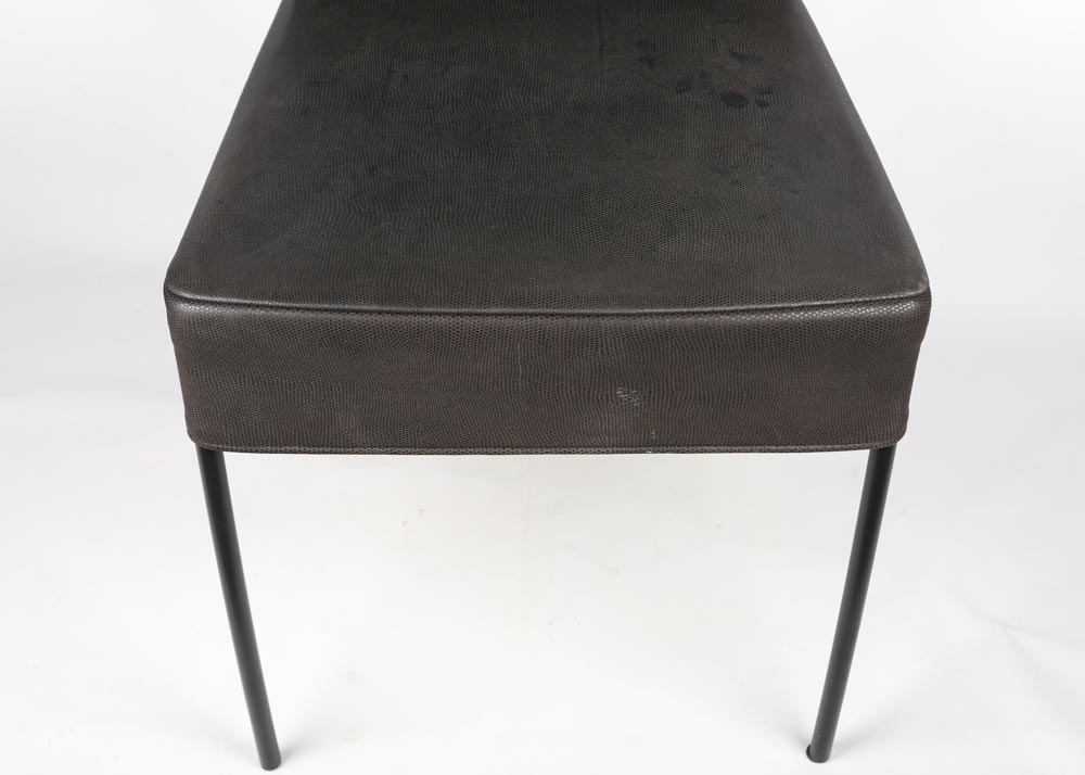 Roche Bobois Leather Dining Chairs