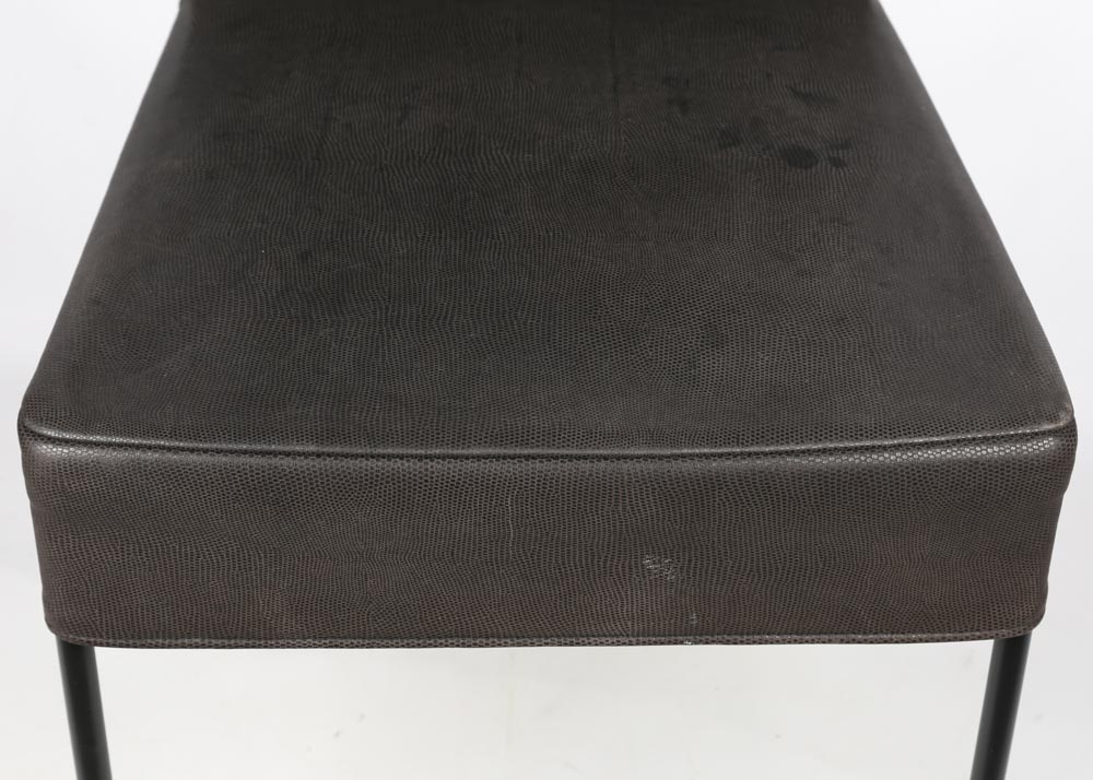 Roche Bobois Leather Dining Chairs