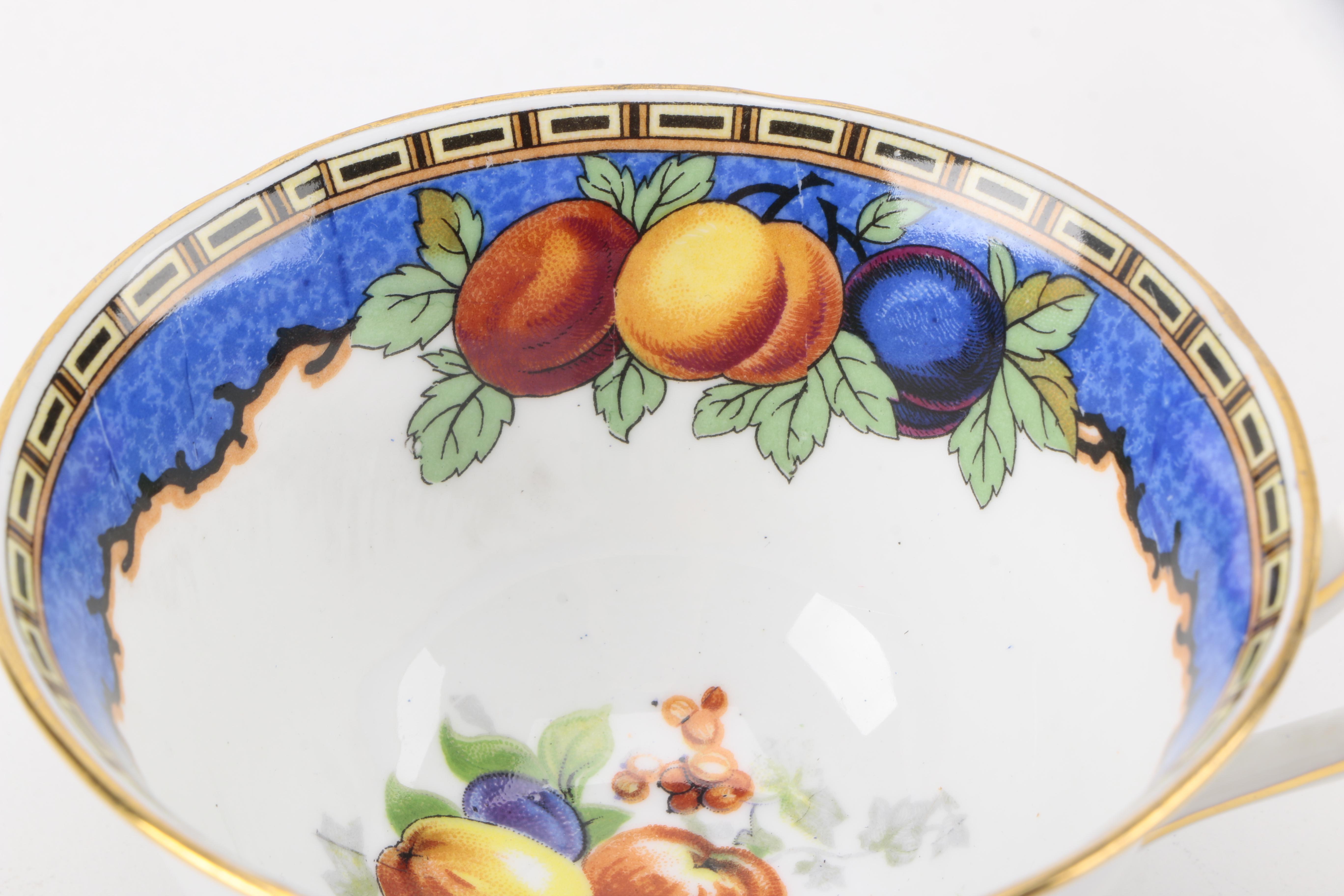 Grosvenor China and Jackson & Gosling "Old English" Luncheon Set for Six