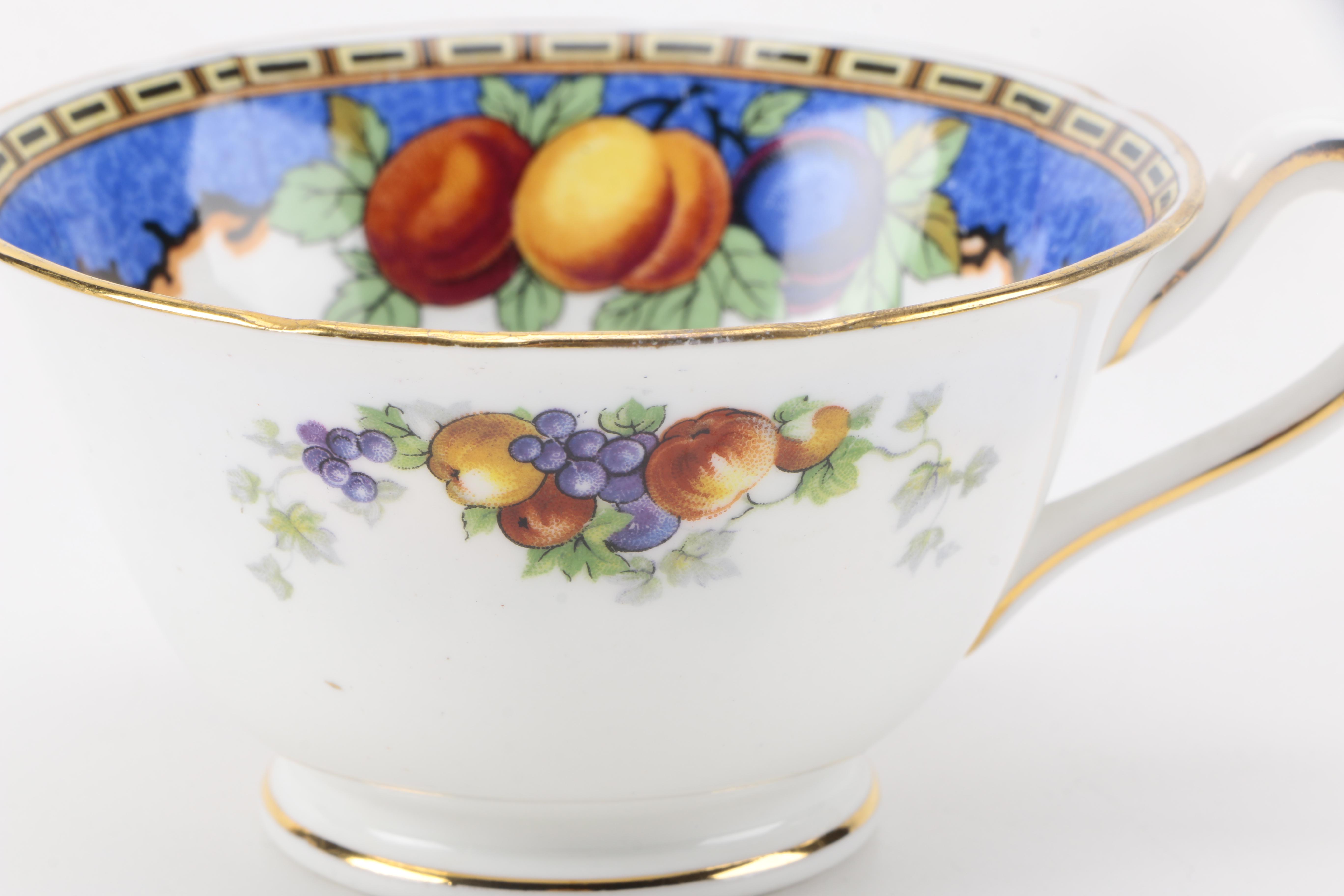 Grosvenor China and Jackson & Gosling "Old English" Luncheon Set for Six