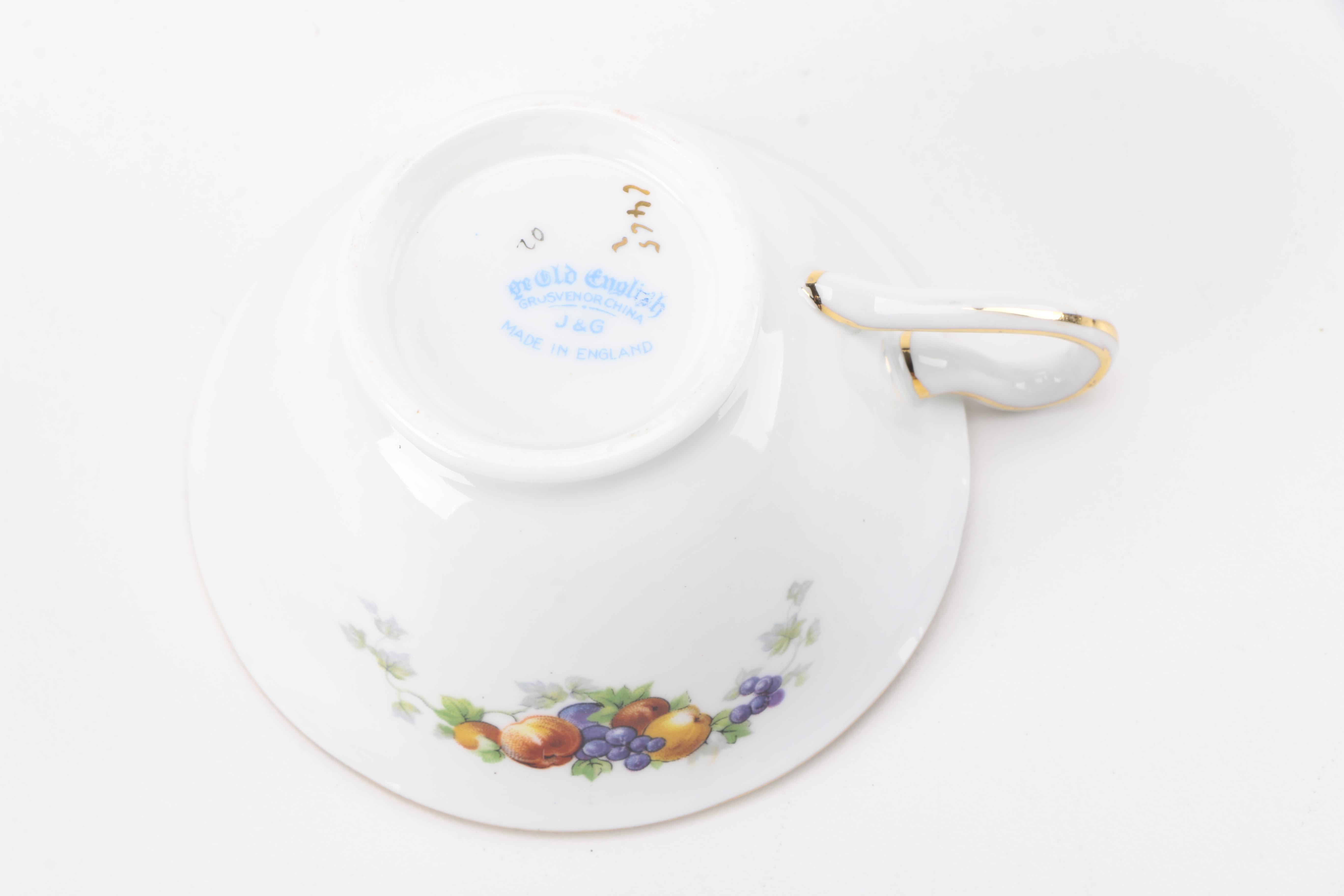 Grosvenor China and Jackson & Gosling "Old English" Luncheon Set for Six