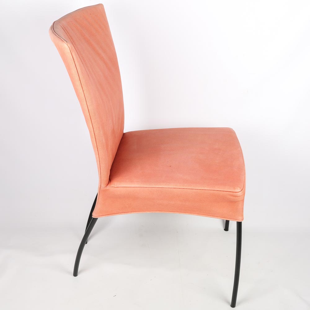 Roche Bobois Leather Dining Chairs