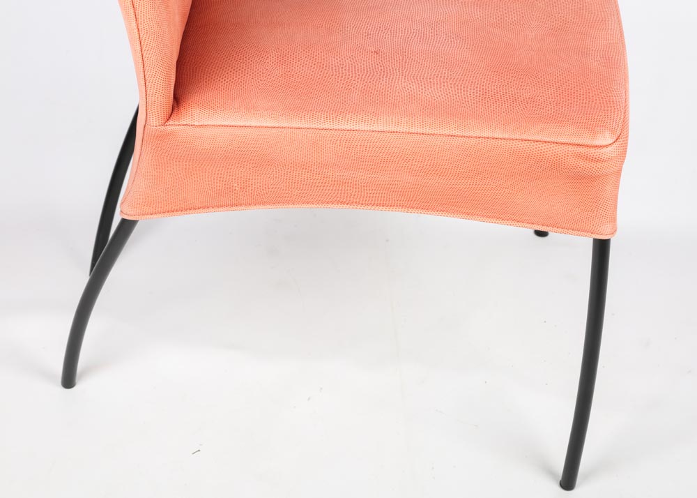 Roche Bobois Leather Dining Chairs