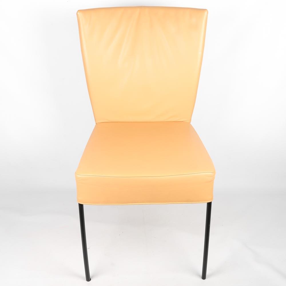 Roche Bobois Leather Dining Chairs
