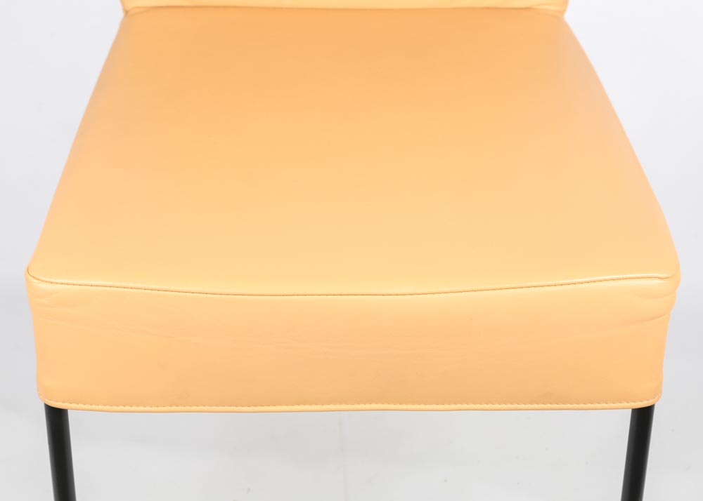 Roche Bobois Leather Dining Chairs