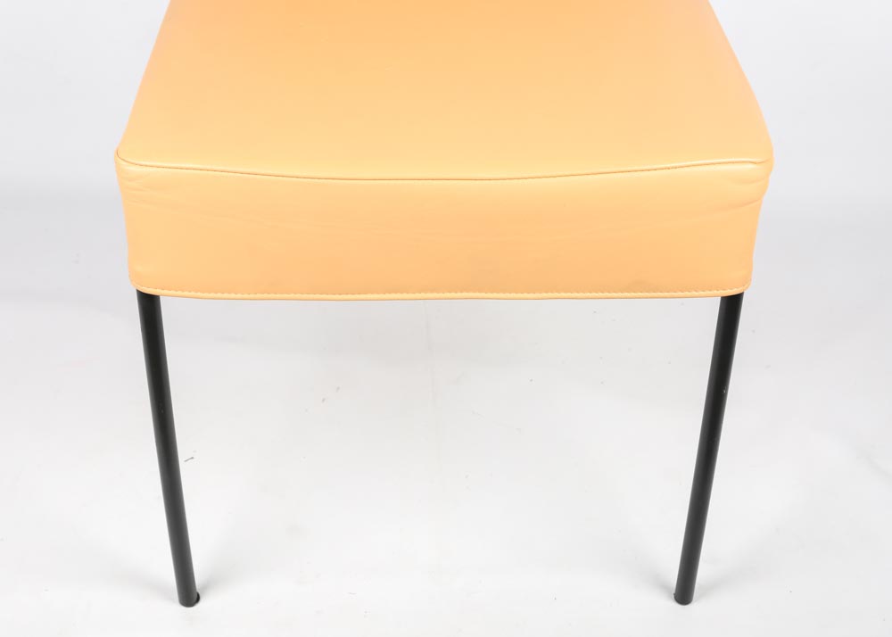 Roche Bobois Leather Dining Chairs