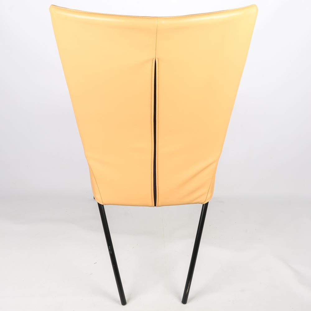 Roche Bobois Leather Dining Chairs