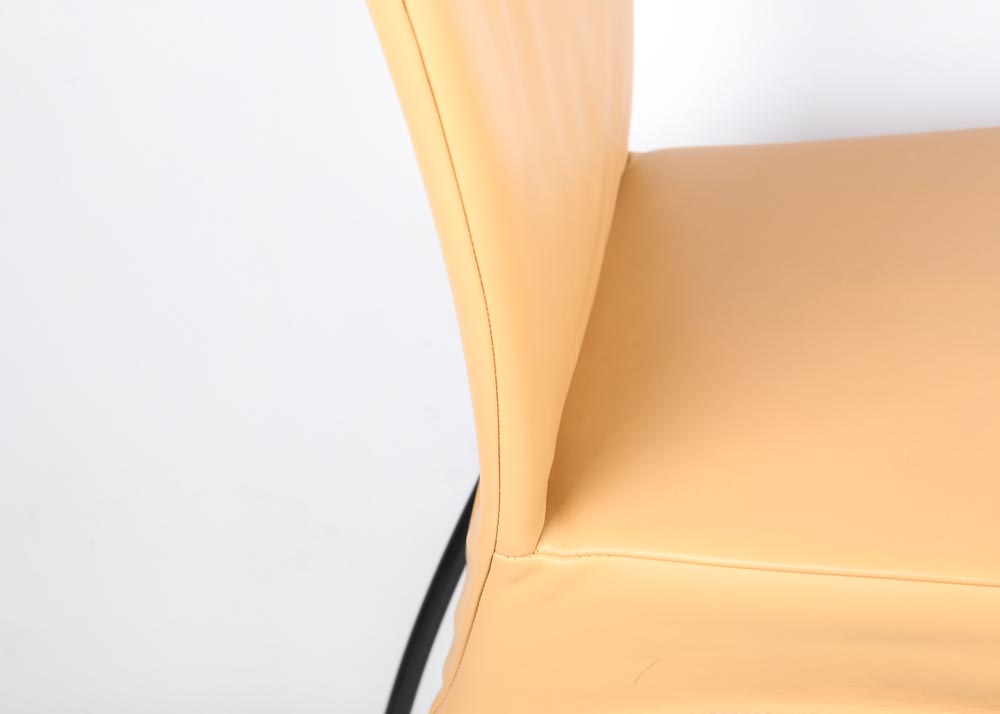 Roche Bobois Leather Dining Chairs